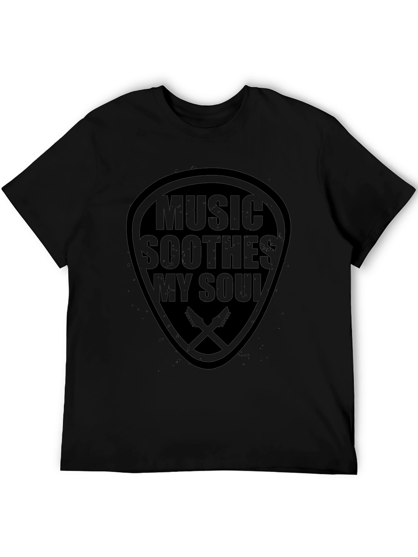 Music Soothes My Soul Guitar T-Shirt