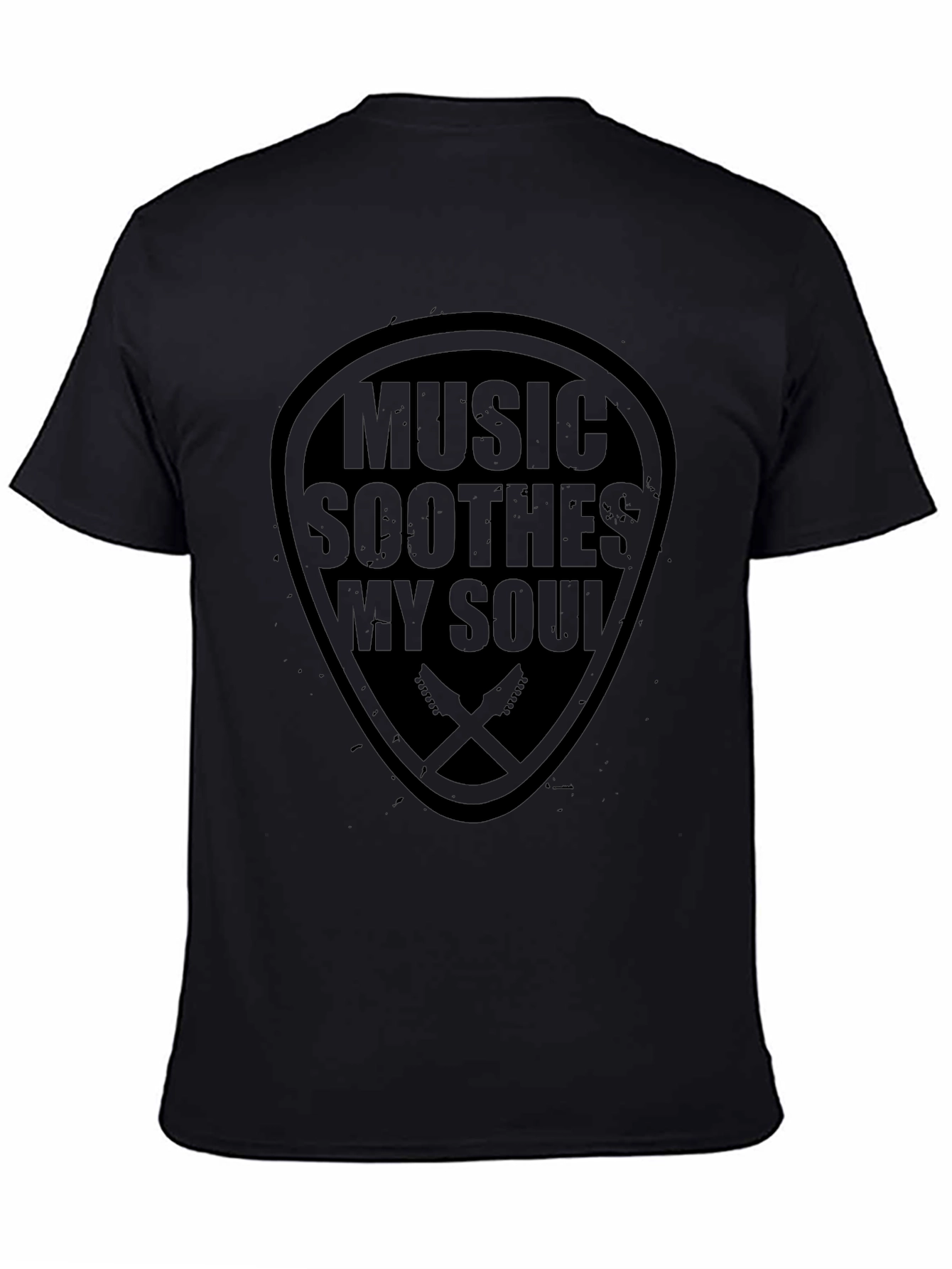 Music Soothes My Soul Guitar T-Shirt