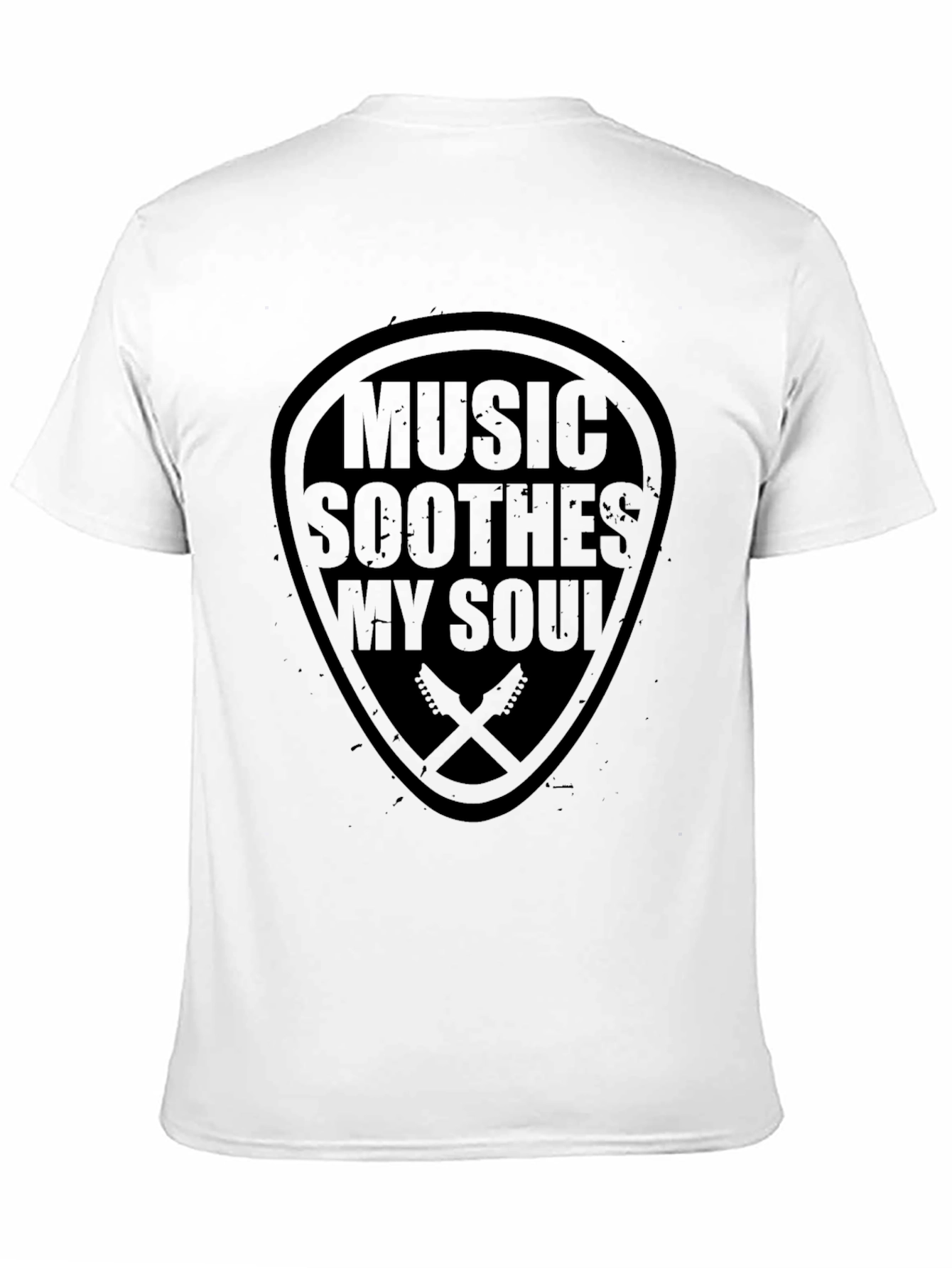 Music Soothes My Soul Guitar T-Shirt