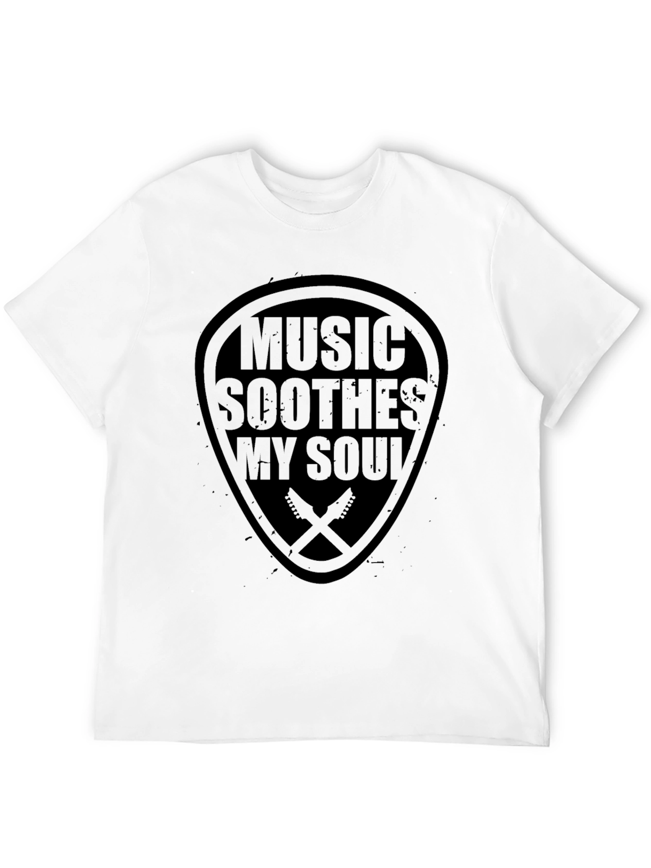 Music Soothes My Soul Guitar T-Shirt