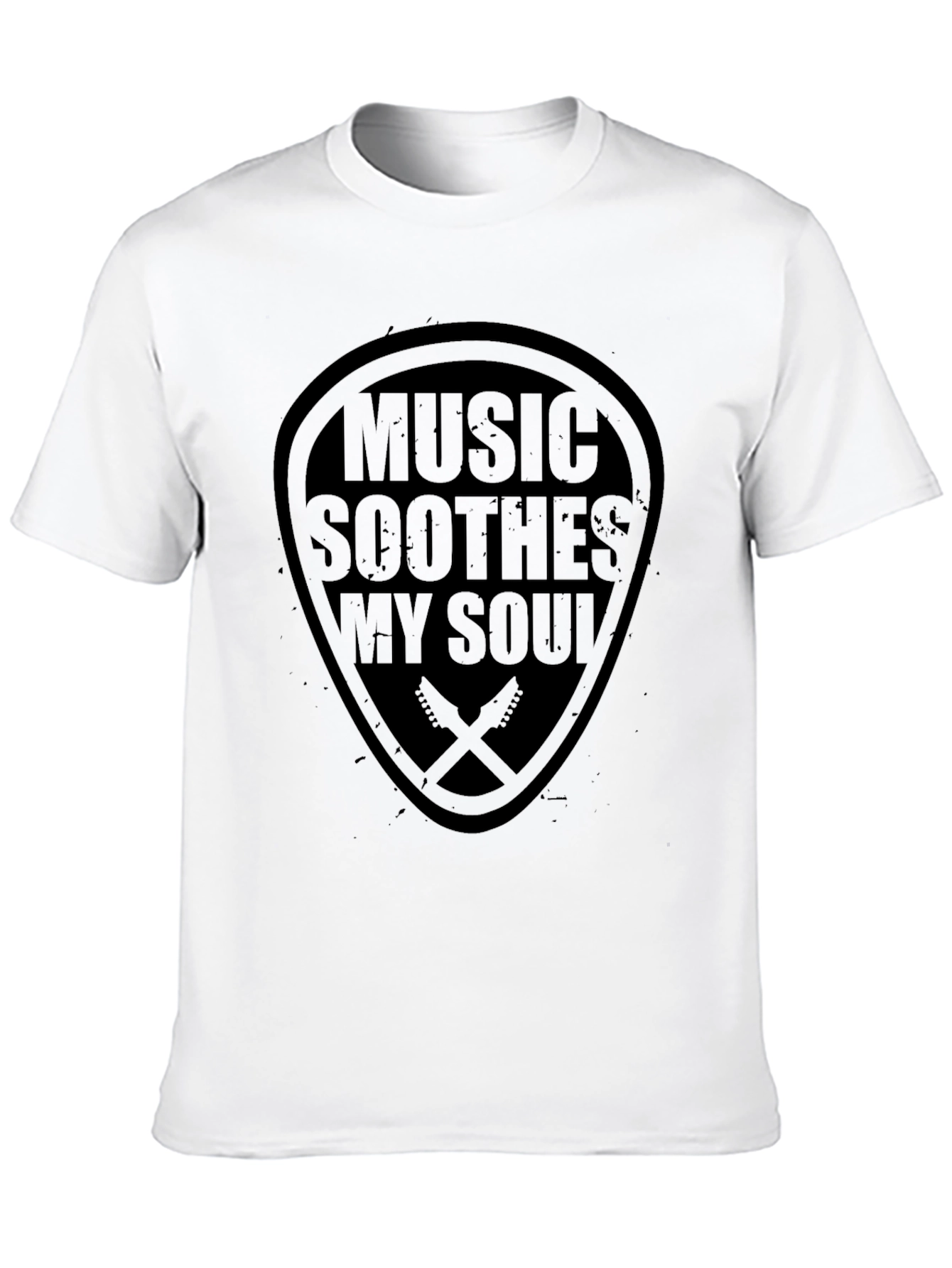 Music Soothes My Soul Guitar T-Shirt