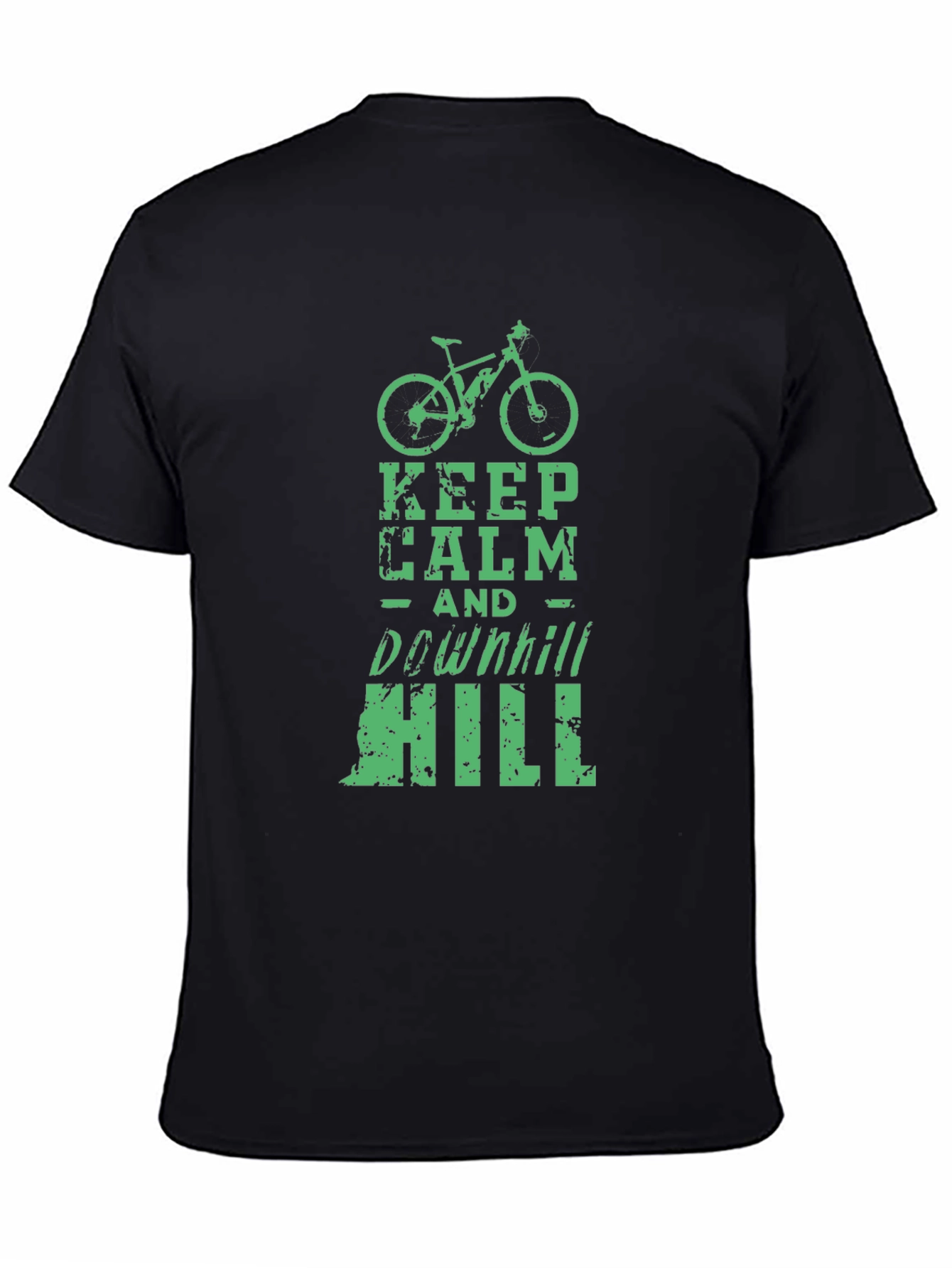 Keep Calm Downhill Mountain Bike T-Shirt