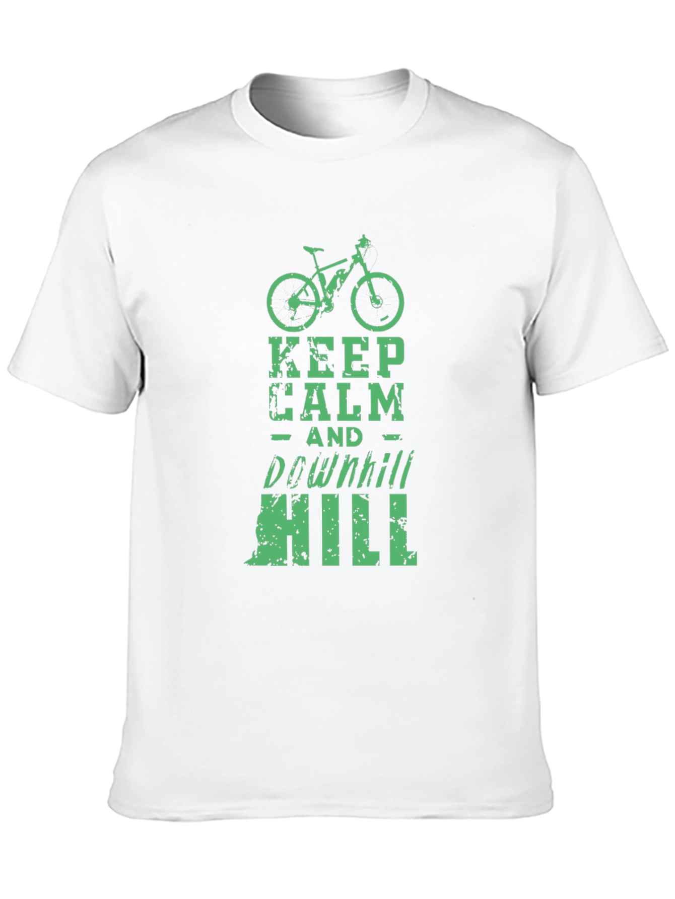 Keep Calm Downhill Mountain Bike T-Shirt