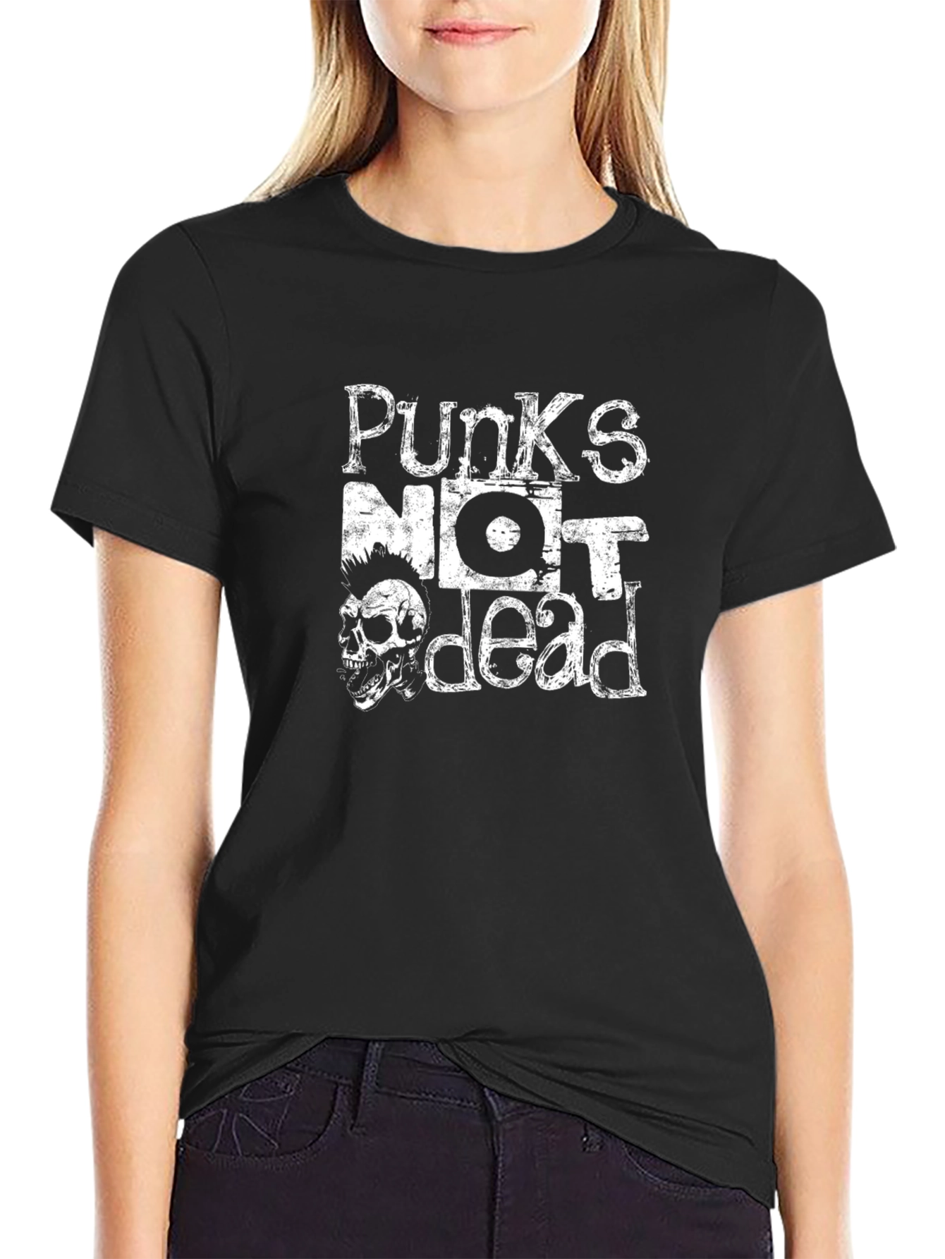 Punks Not Dead Graphic Tee