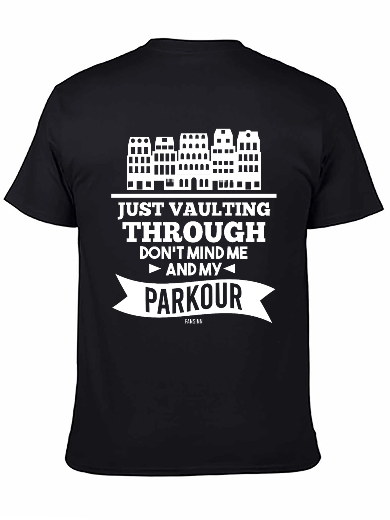 Parkour Graphic T-Shirt - Just Vaulting Through