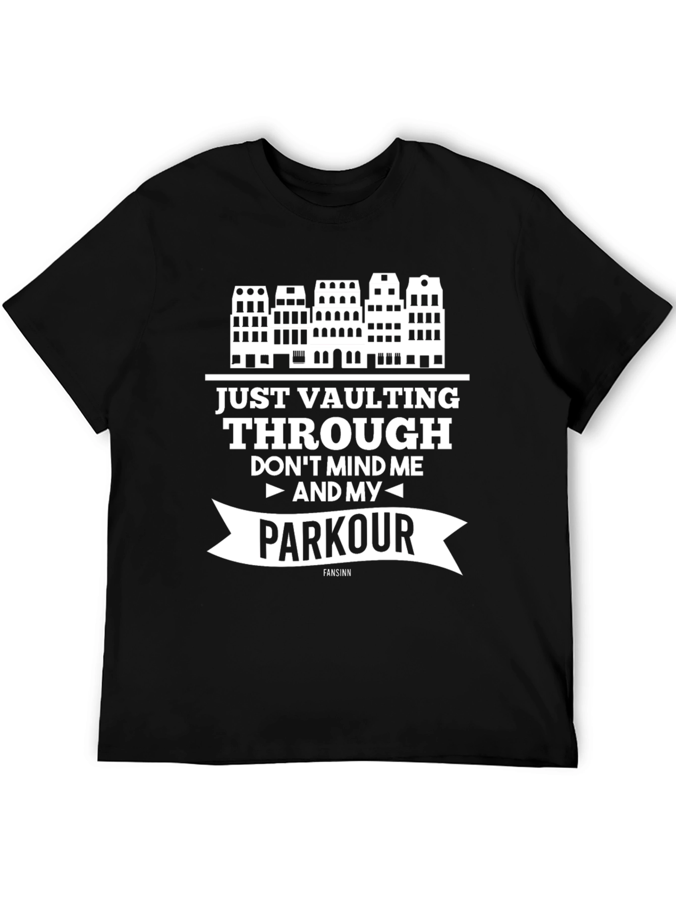 Parkour Graphic T-Shirt - Just Vaulting Through