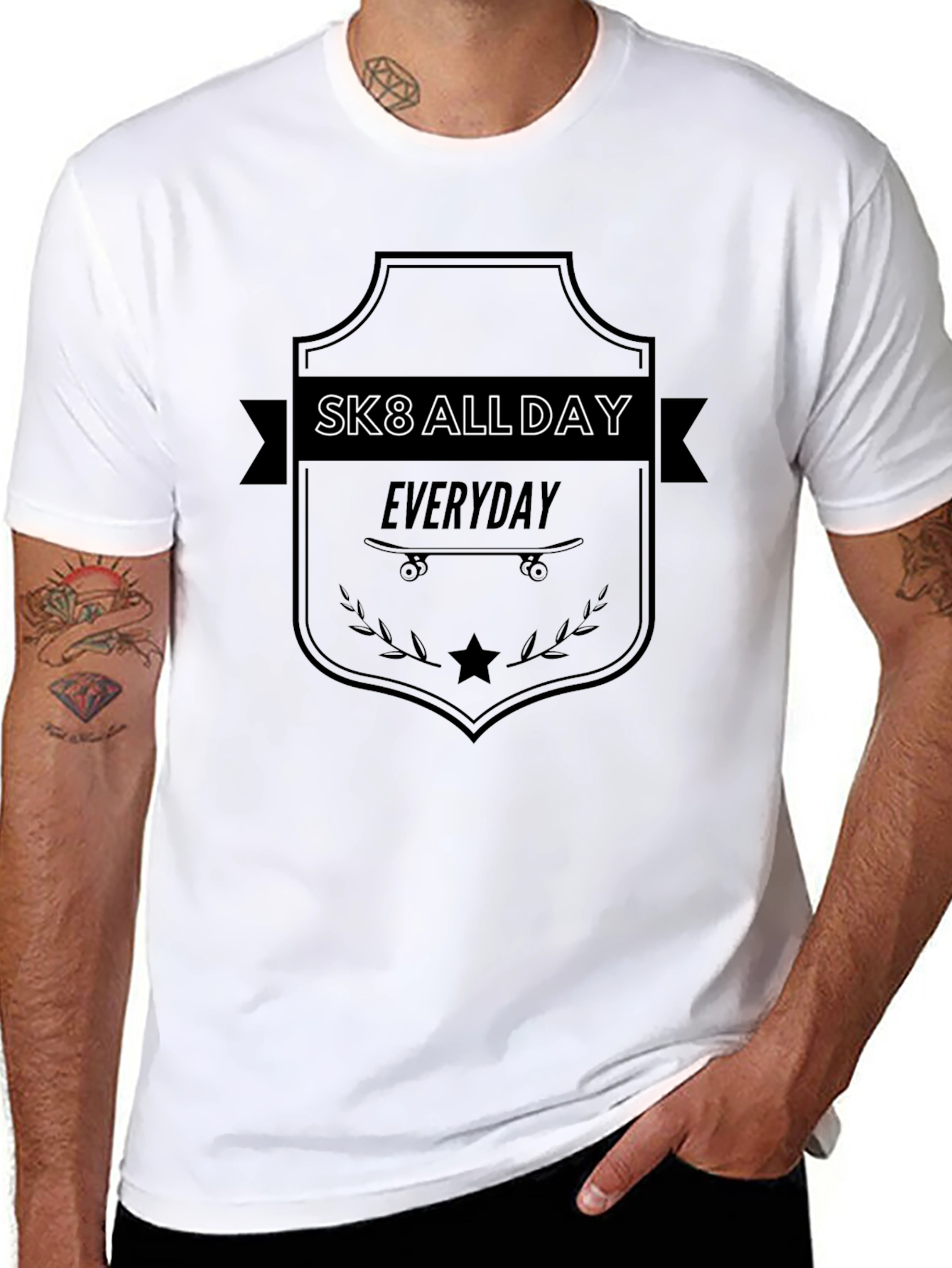 Skate All Day T-Shirt - Everyday Comfort