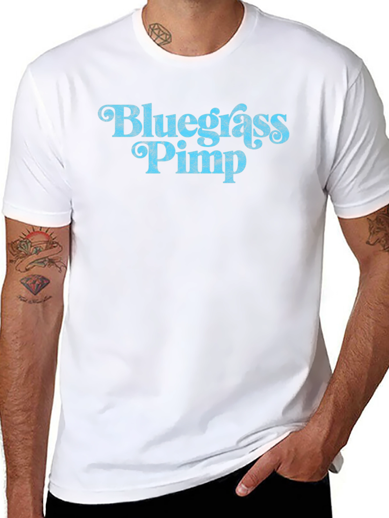 Bluegrass Pimp Graphic T-Shirt