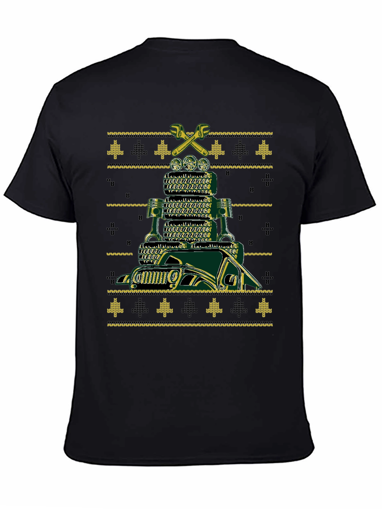 Jeep Ugly Christmas Sweater T-Shirt