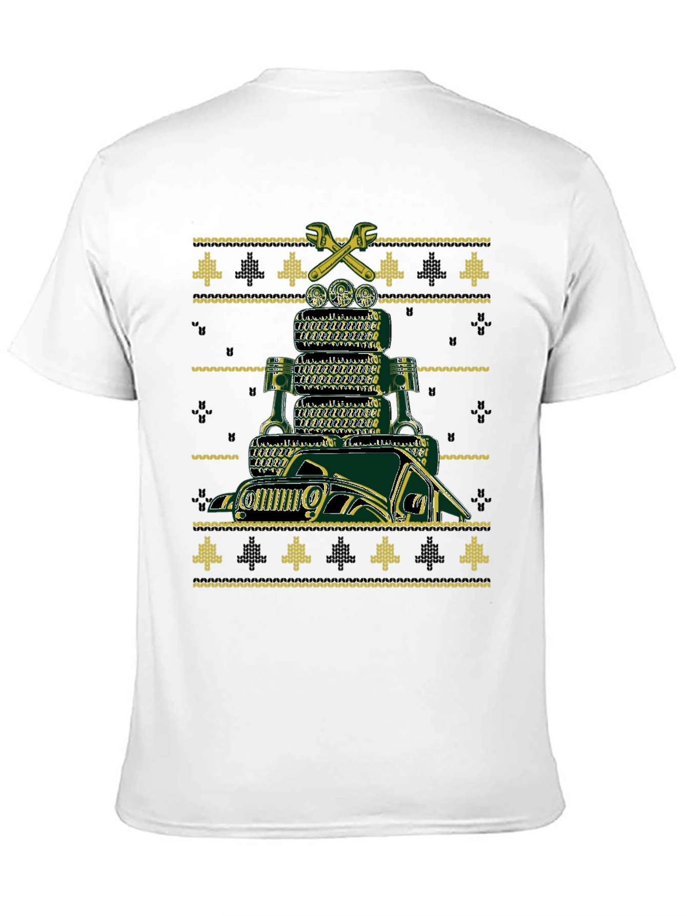 Jeep Ugly Christmas Sweater T-Shirt