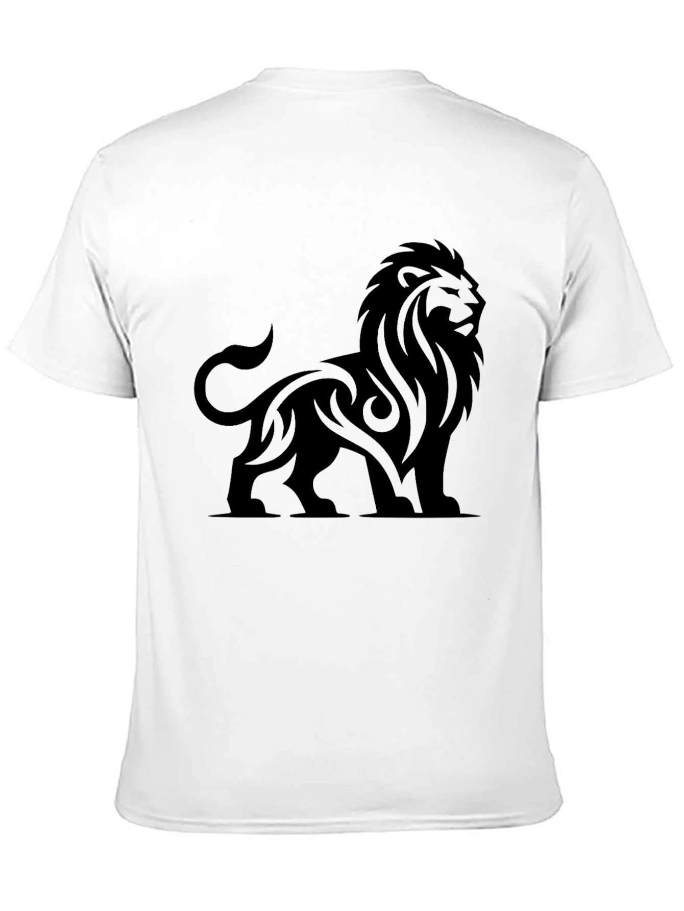 Lion Graphic Tee - Classic Black T-Shirt