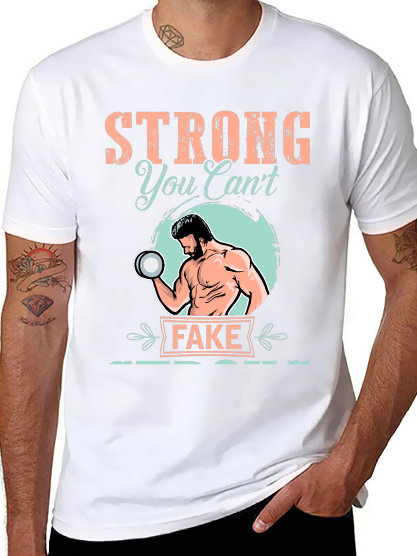 Strong You Cant Fake T-Shirt