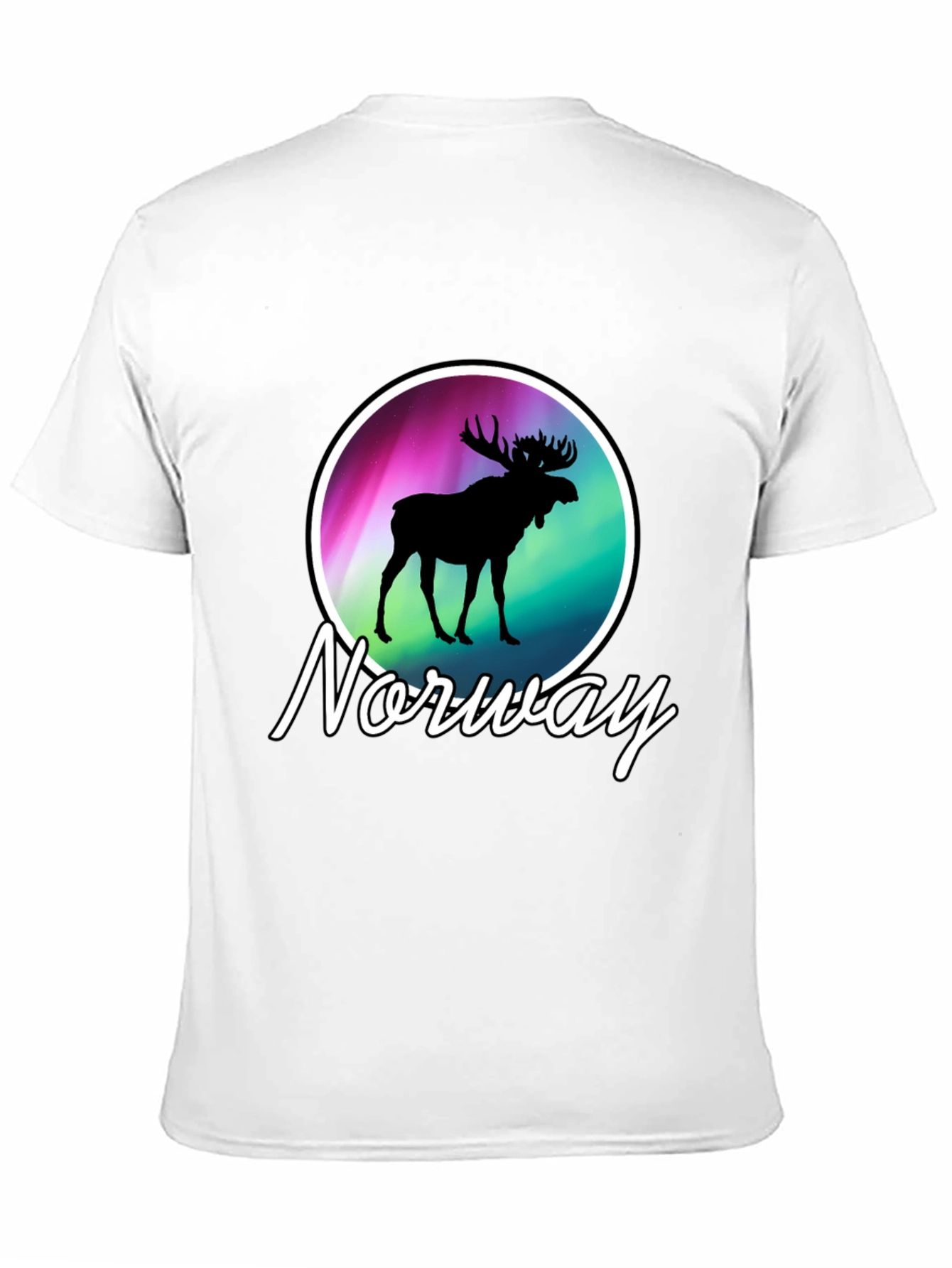 Norway Moose Graphic T-Shirt