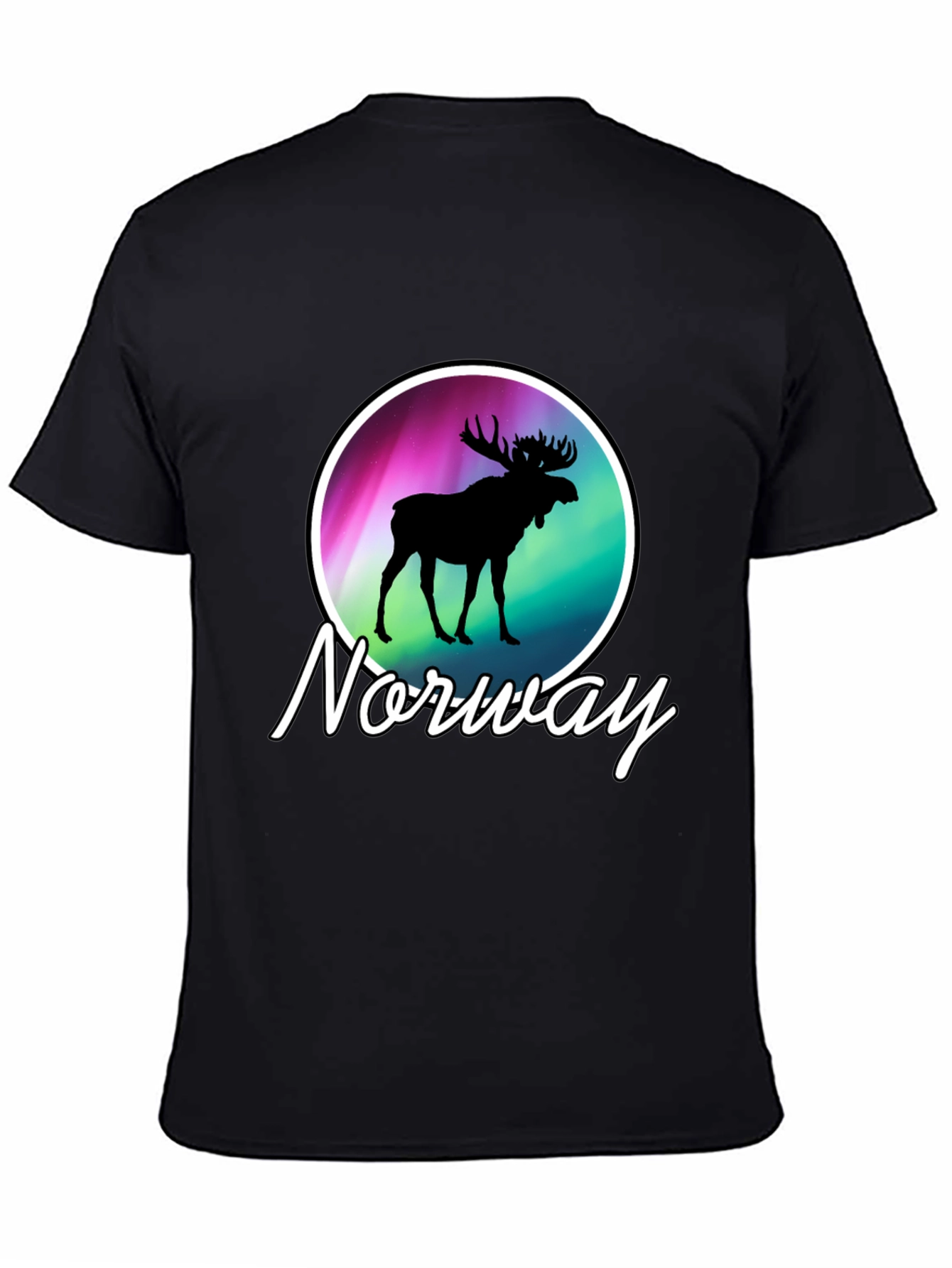 Norway Moose Graphic T-Shirt