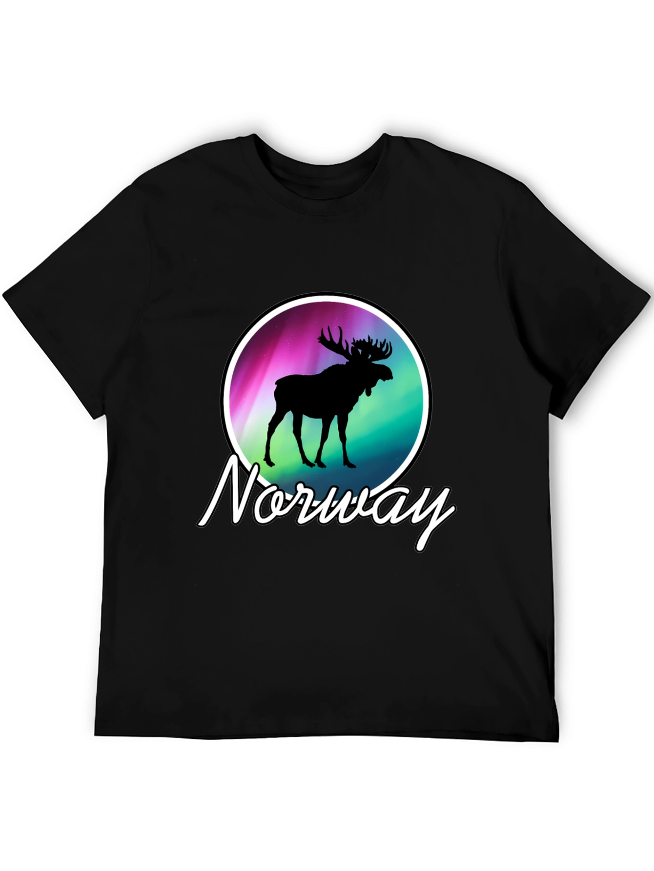 Norway Moose Graphic T-Shirt