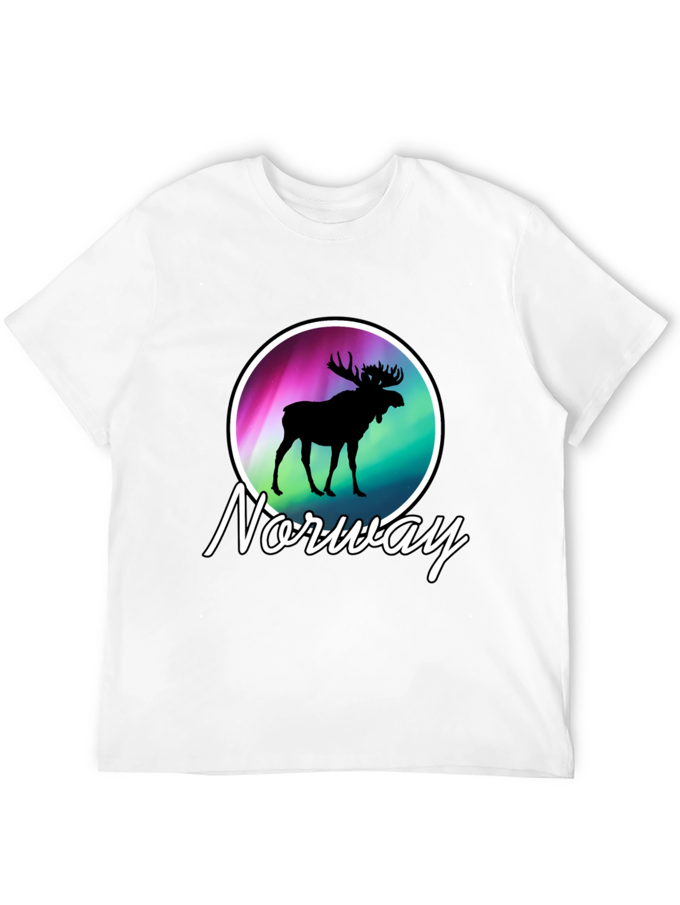 Norway Moose Graphic T-Shirt