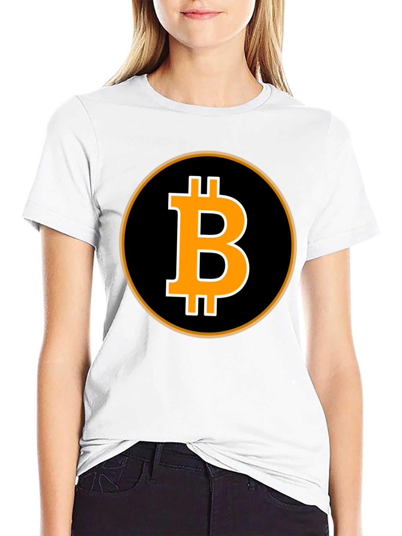 Bitcoin Emblem T-Shirt - Cryptocurrency Tee
