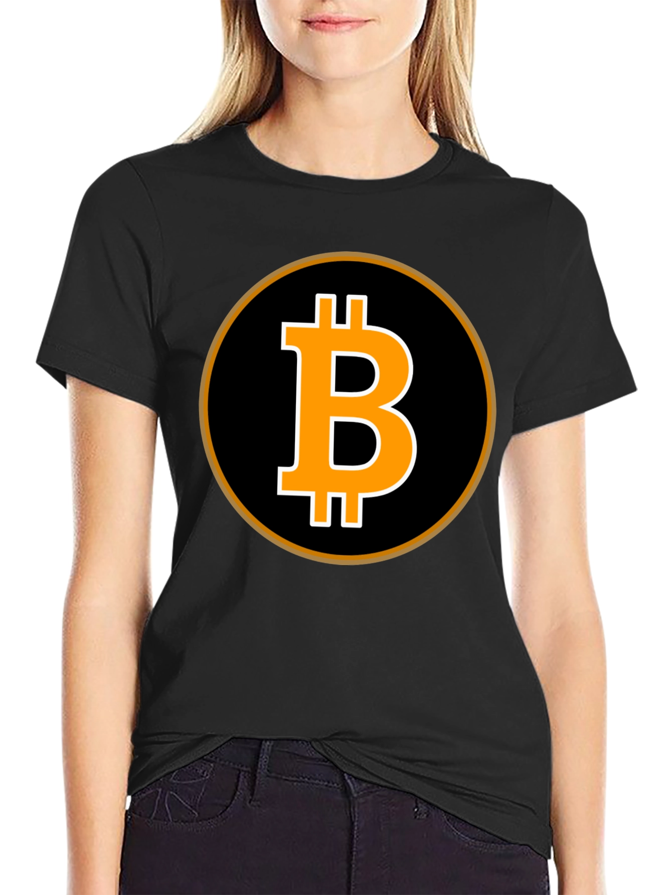 Bitcoin Emblem T-Shirt - Cryptocurrency Tee