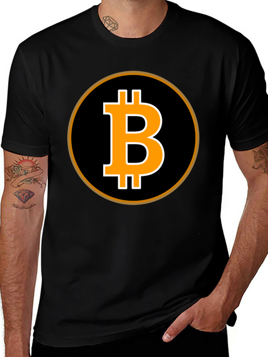 Bitcoin Emblem T-Shirt - Cryptocurrency Tee