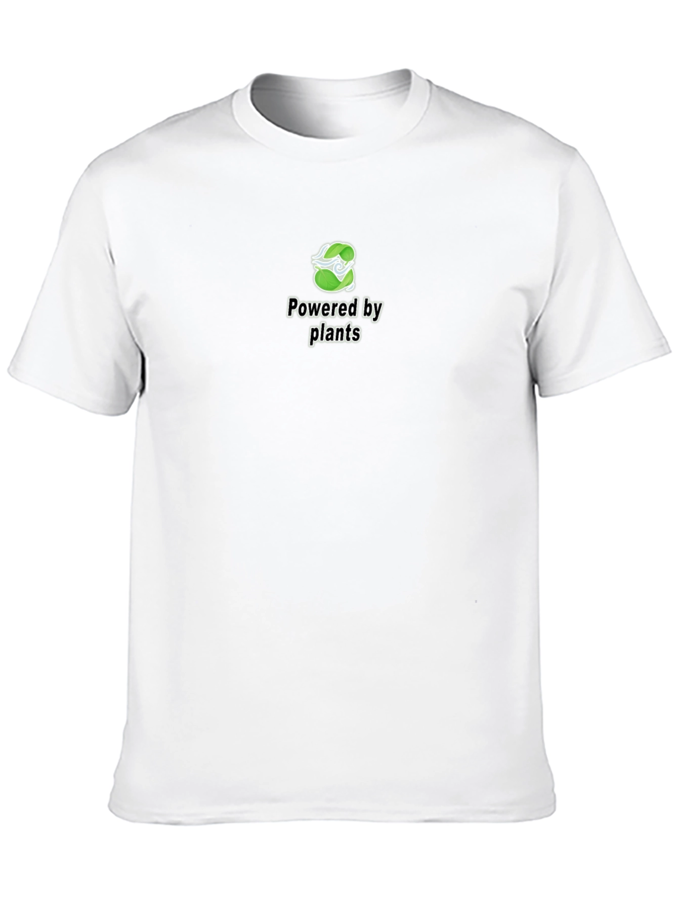 Powered by Plants Tee - Eco-Friendly Vegan Shirt