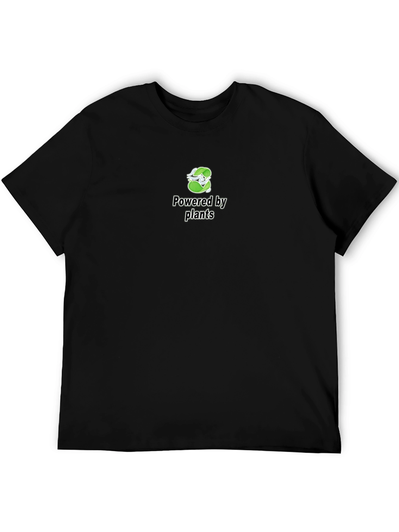 Powered by Plants Tee - Eco-Friendly Vegan Shirt