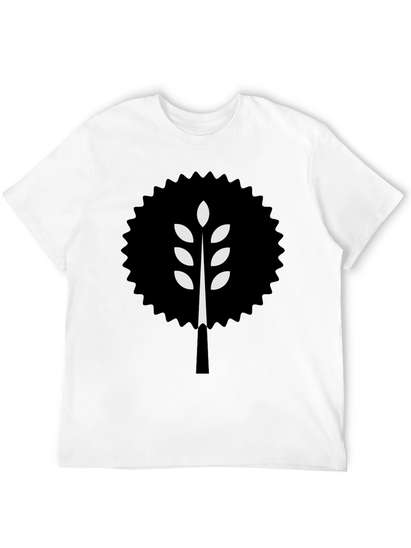 Modern Wheat Tree Graphic T-Shirt