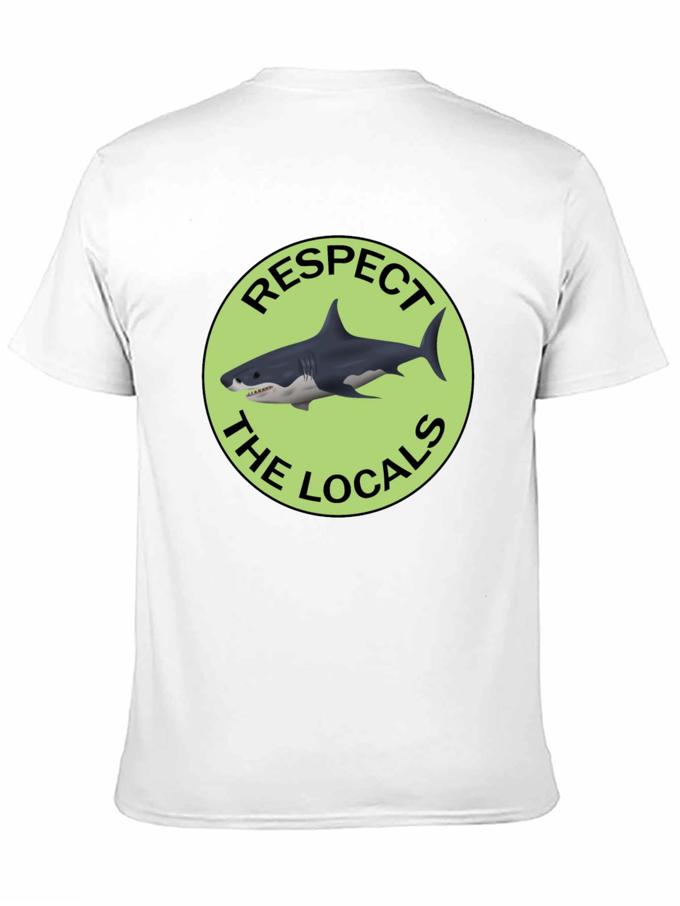 Respect the Locals Shark Graphic Tee