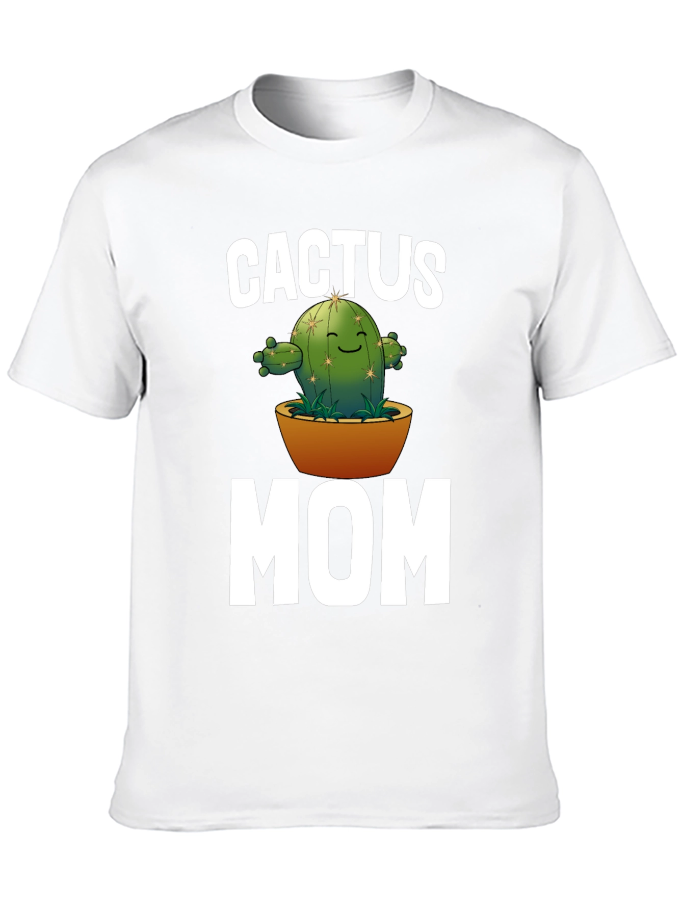 Cactus Mom Graphic T-Shirt - Black Unisex Tee
