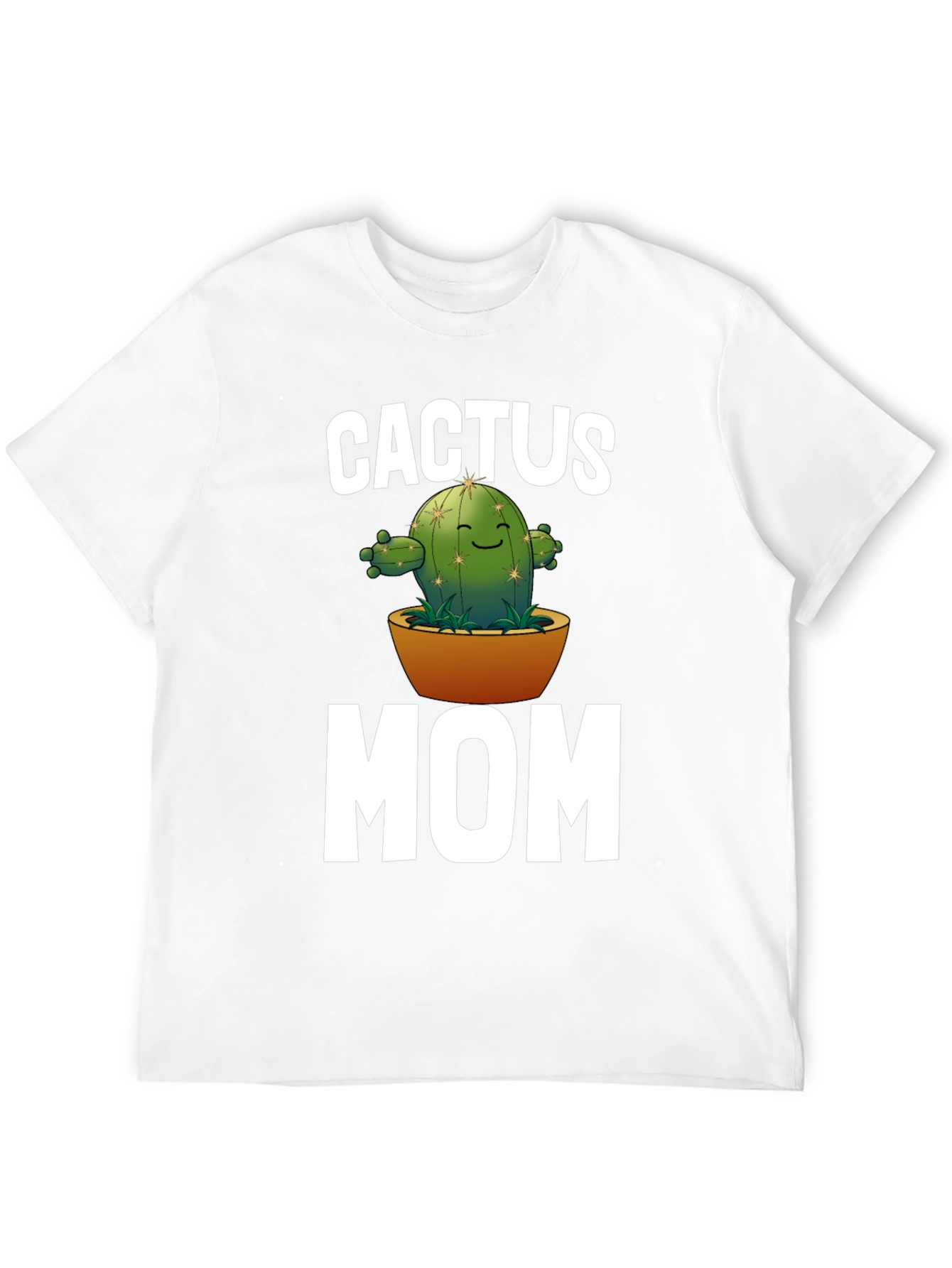Cactus Mom Graphic T-Shirt - Black Unisex Tee