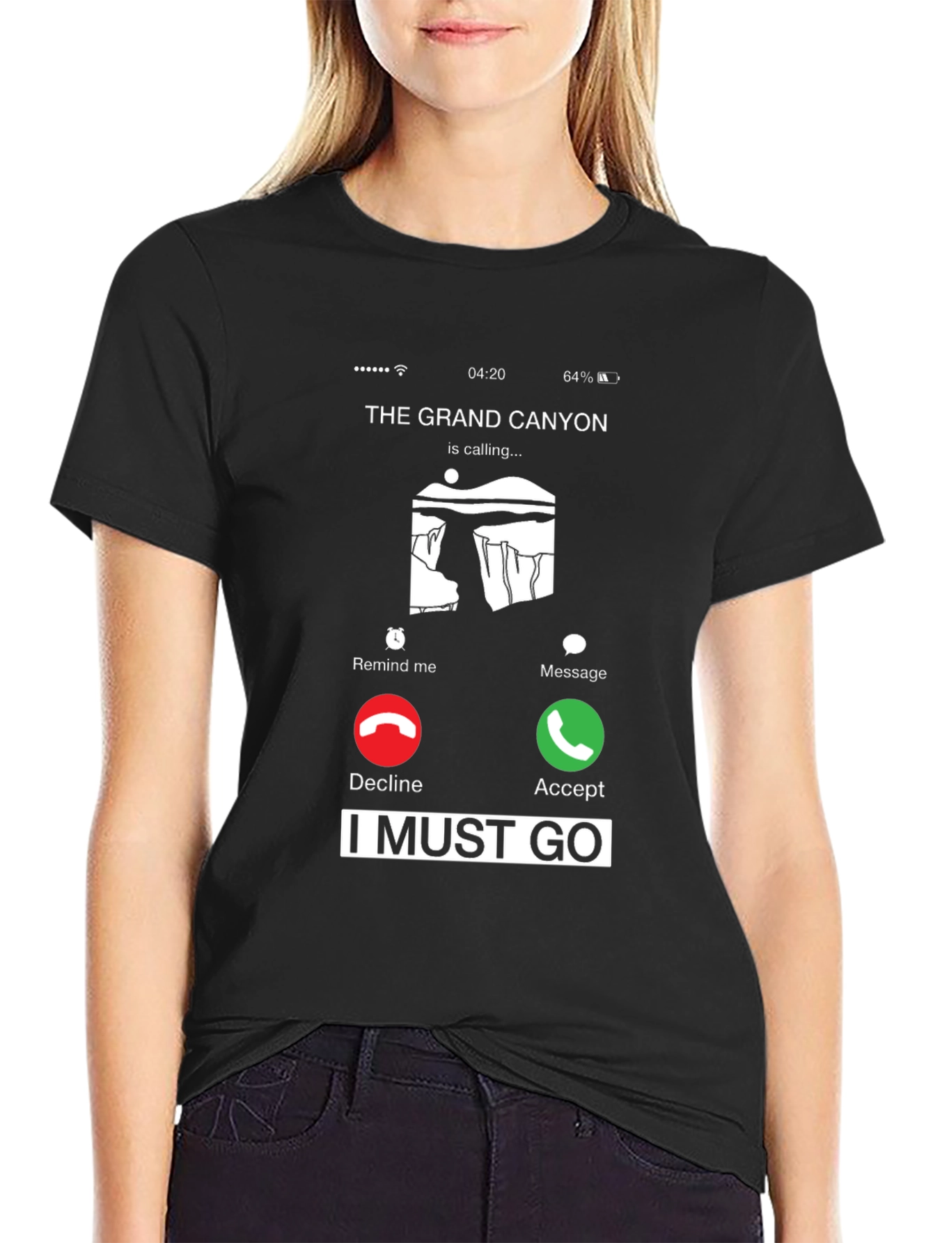 Grand Canyon Calling T-Shirt - Must Go Adventure Tee