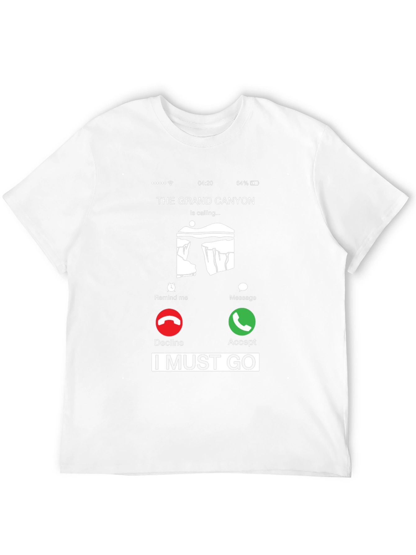 Grand Canyon Calling T-Shirt - Must Go Adventure Tee