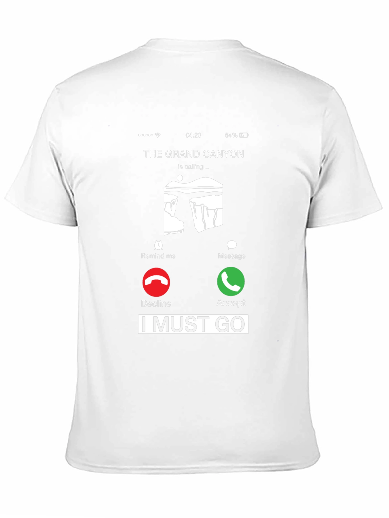 Grand Canyon Calling T-Shirt - Must Go Adventure Tee