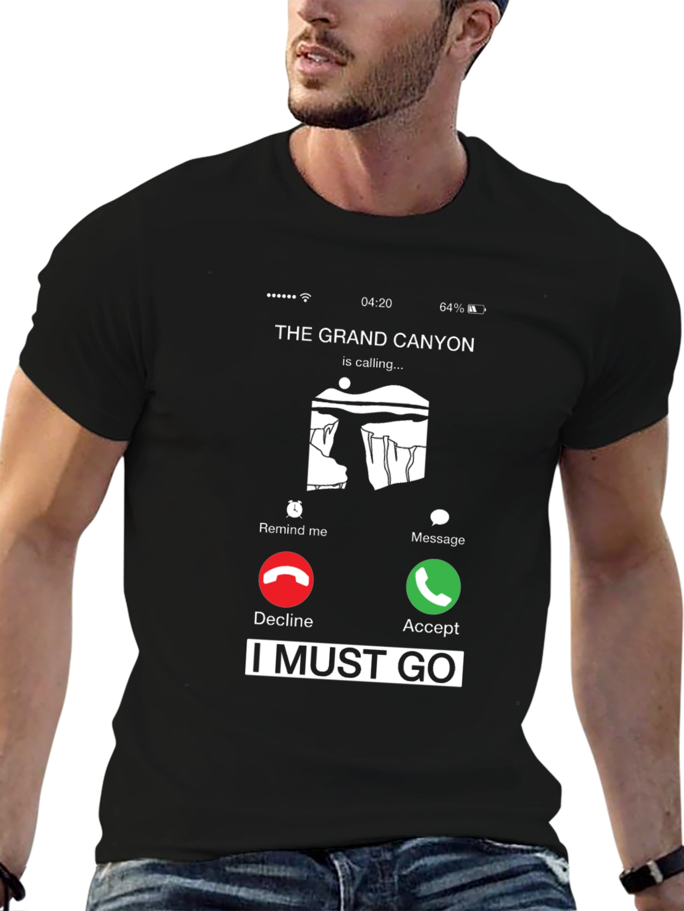 Grand Canyon Calling T-Shirt - Must Go Adventure Tee