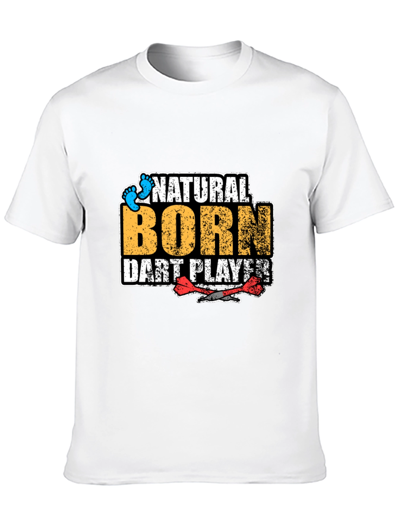 Natural Born Dart Player Graphic Tee