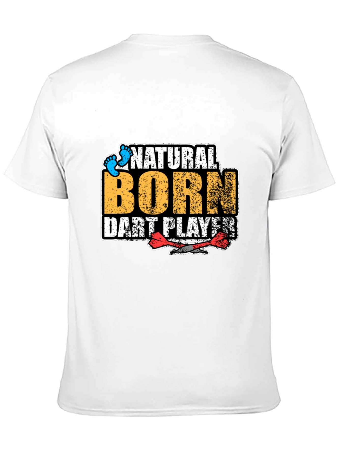 Natural Born Dart Player Graphic Tee