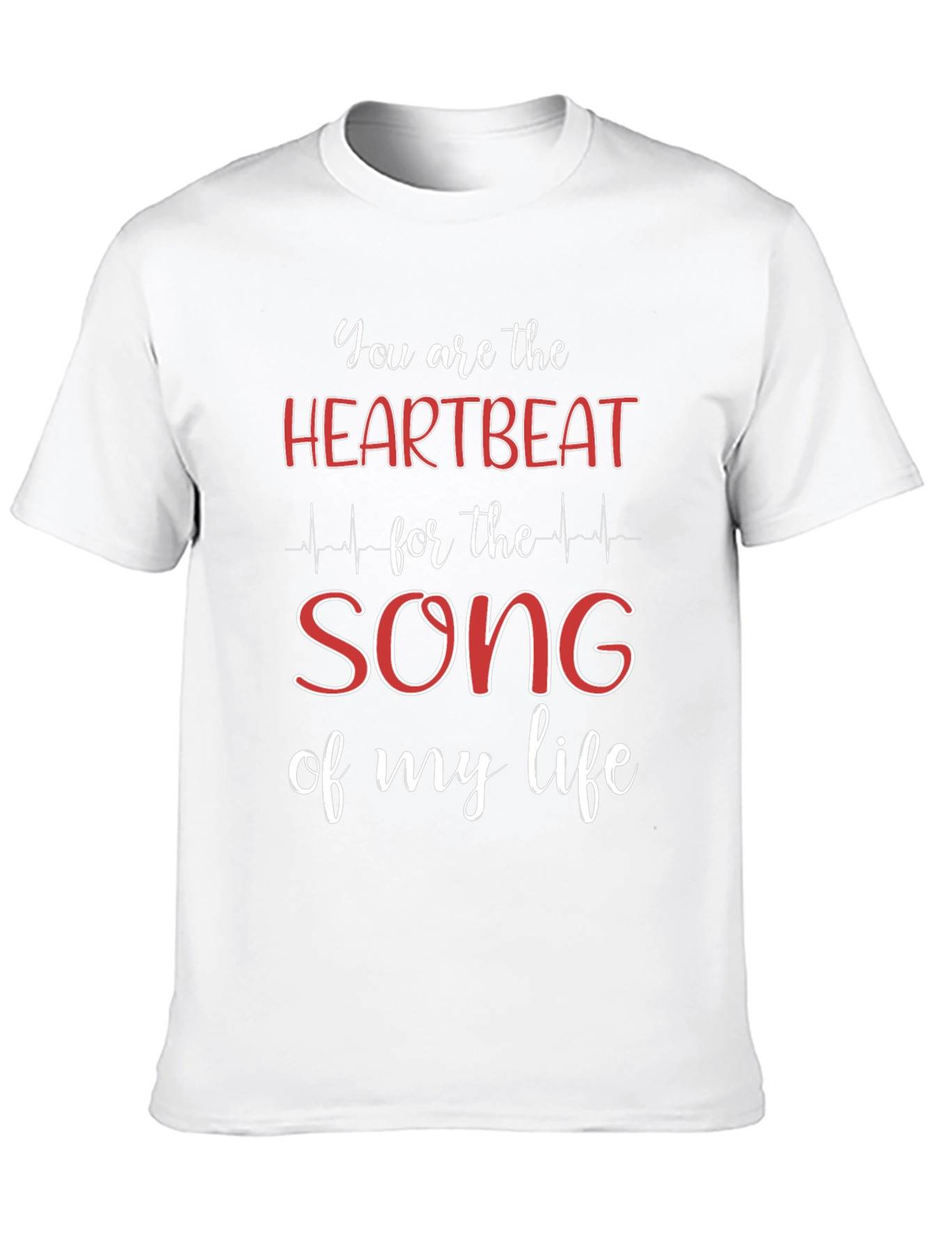 Heartbeat Song Graphic Tee - Lifes Anthem