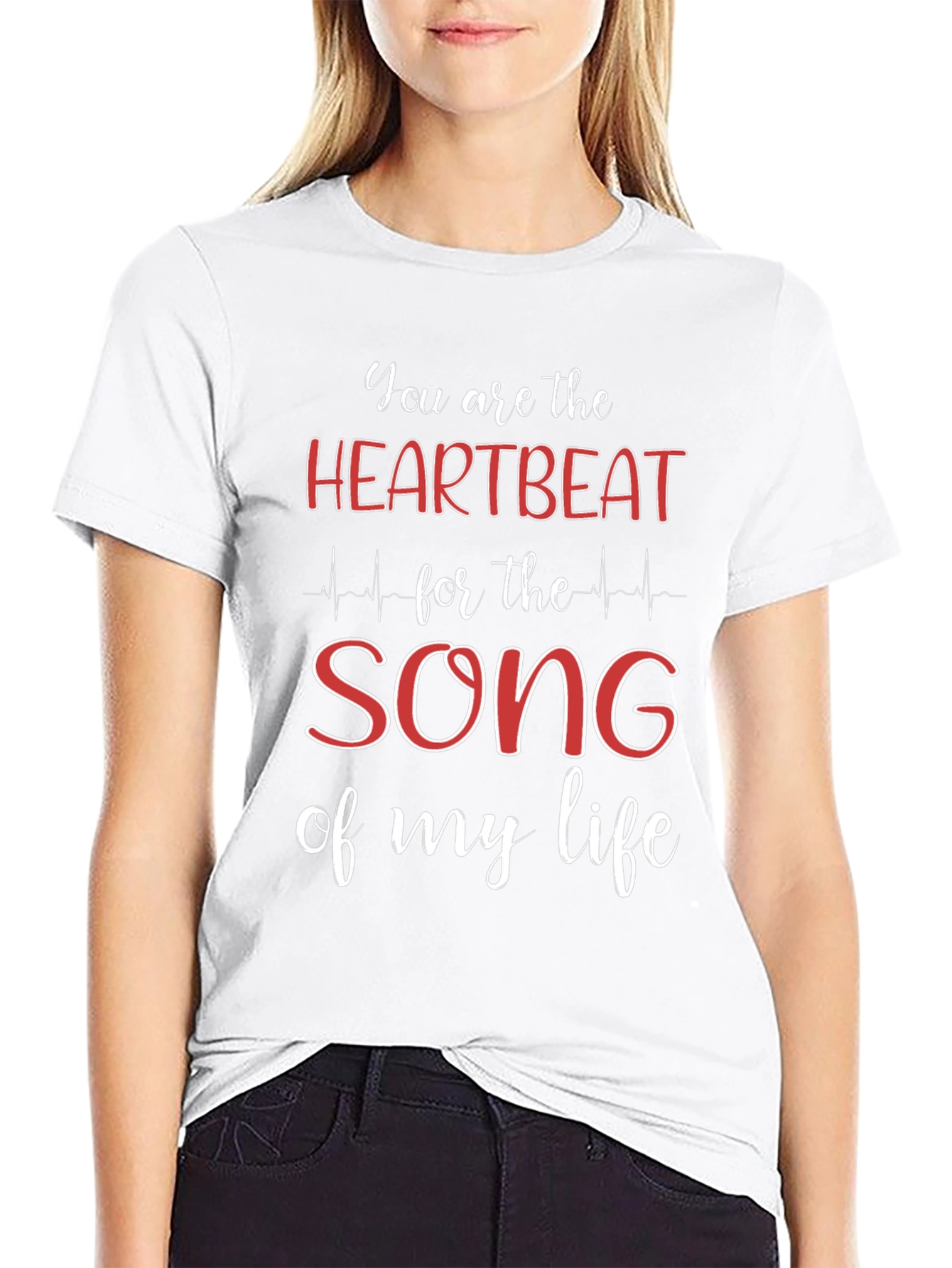Heartbeat Song Graphic Tee - Lifes Anthem