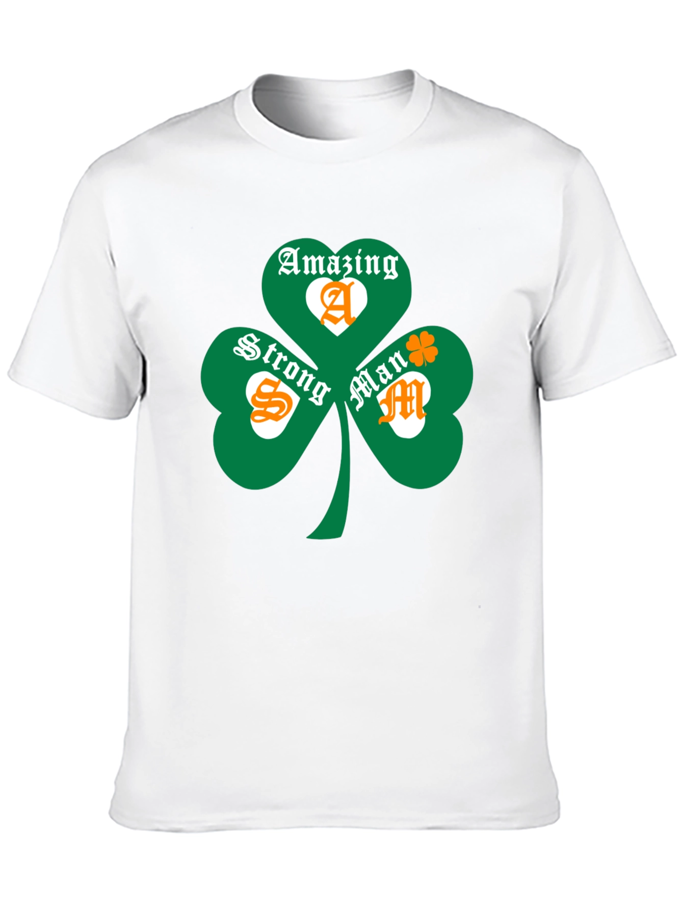 Amazing Strong Man Shamrock Tee