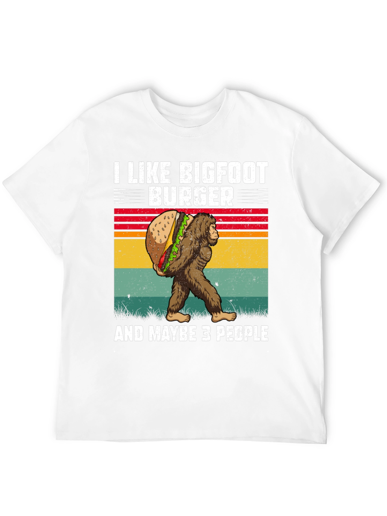 I Like Bigfoot Burger T-Shirt