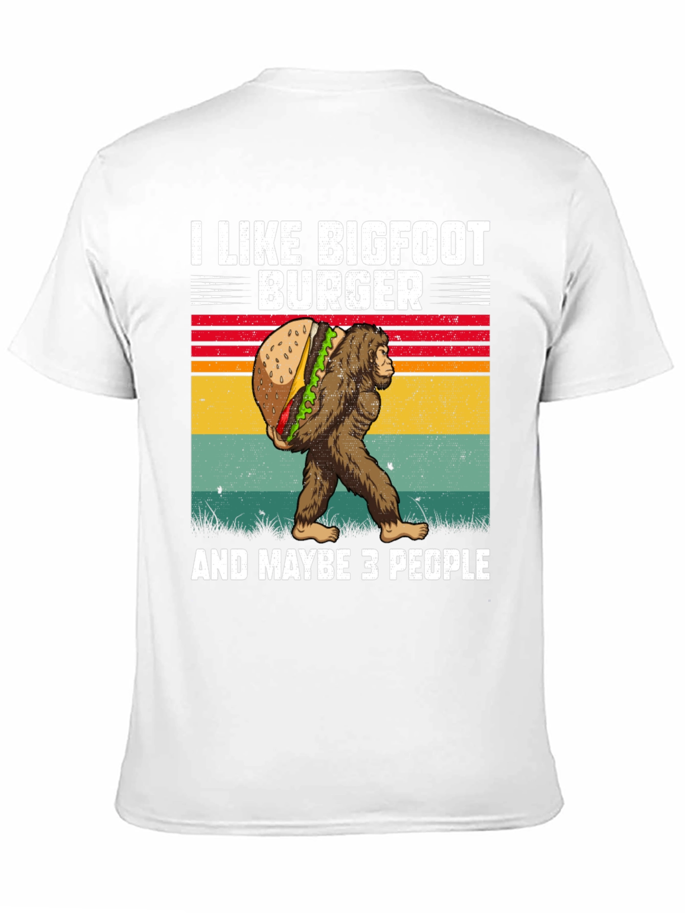 I Like Bigfoot Burger T-Shirt