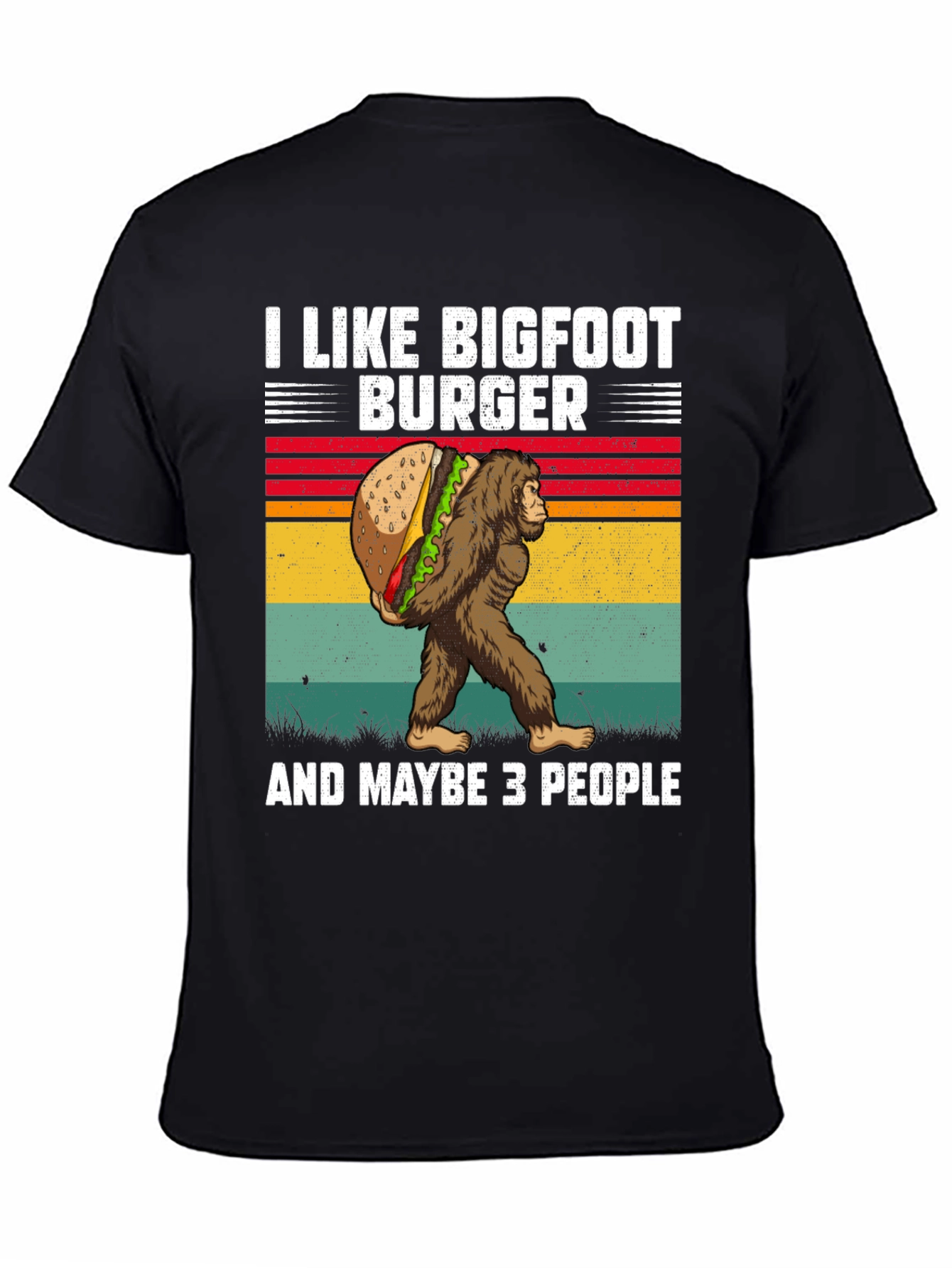 I Like Bigfoot Burger T-Shirt