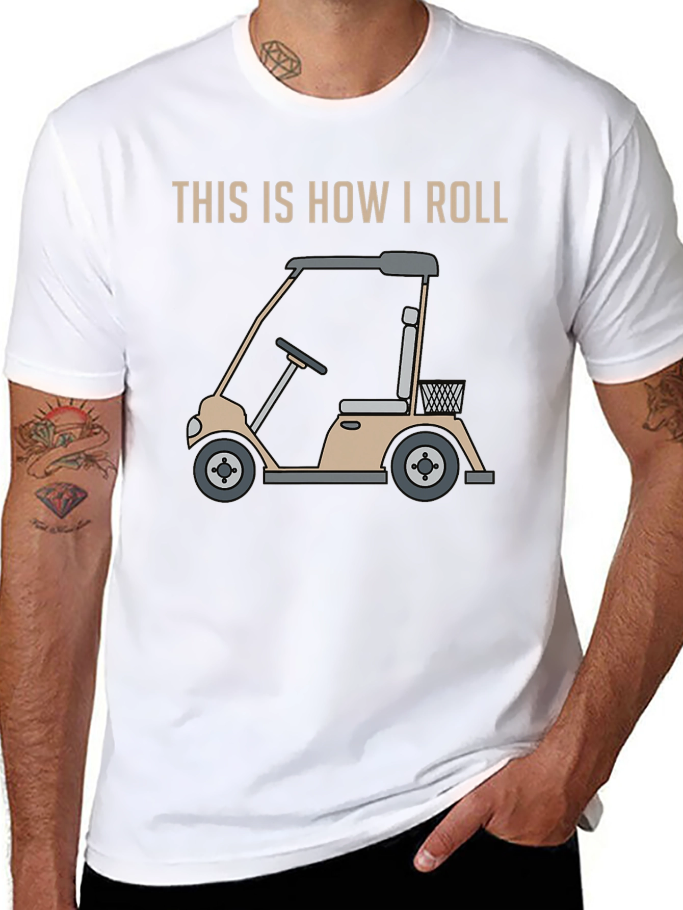 This Is How I Roll Golf Cart T-Shirt