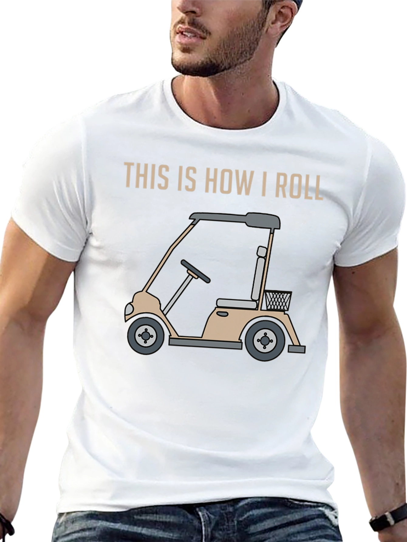 This Is How I Roll Golf Cart T-Shirt