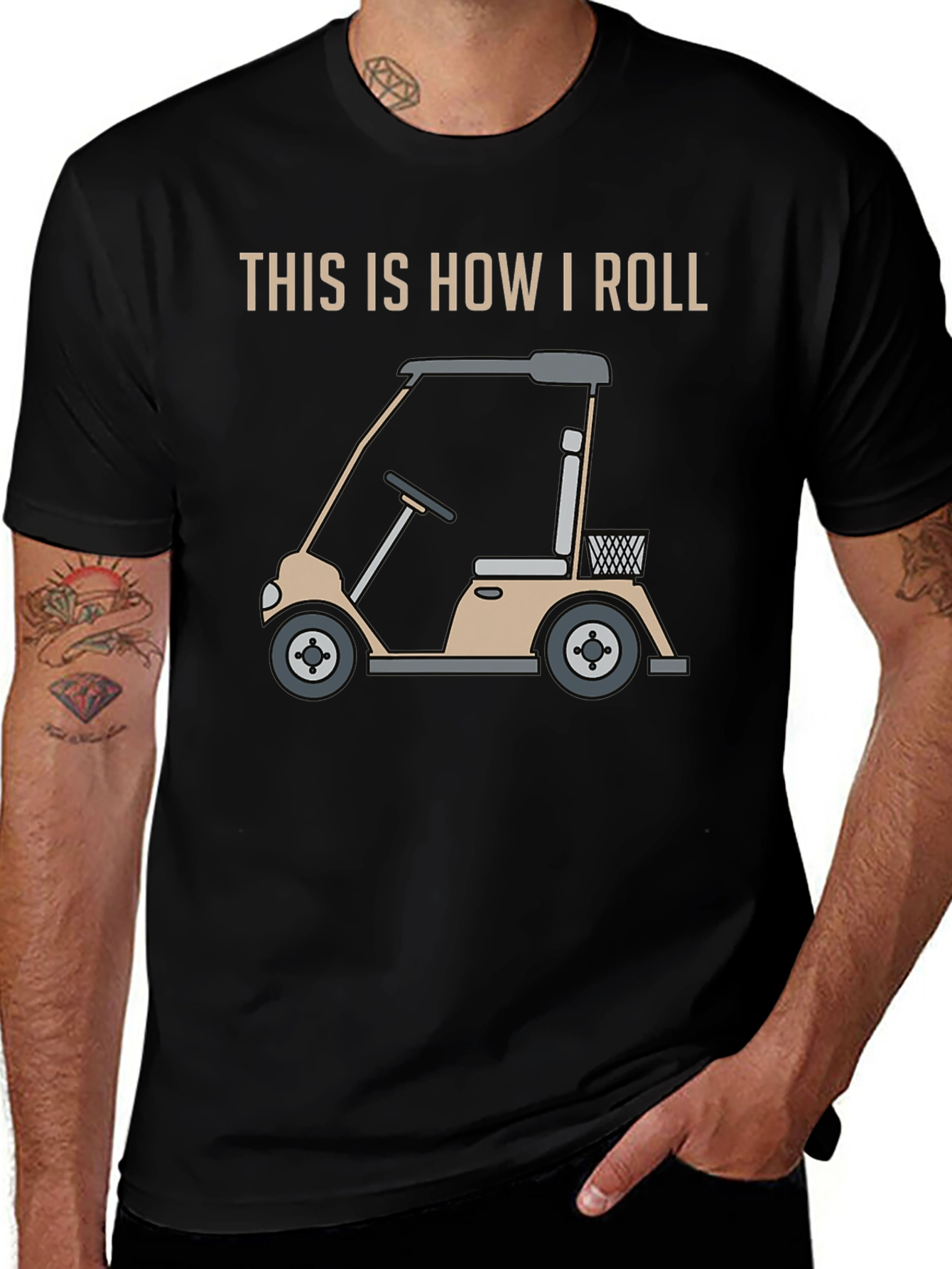 This Is How I Roll Golf Cart T-Shirt