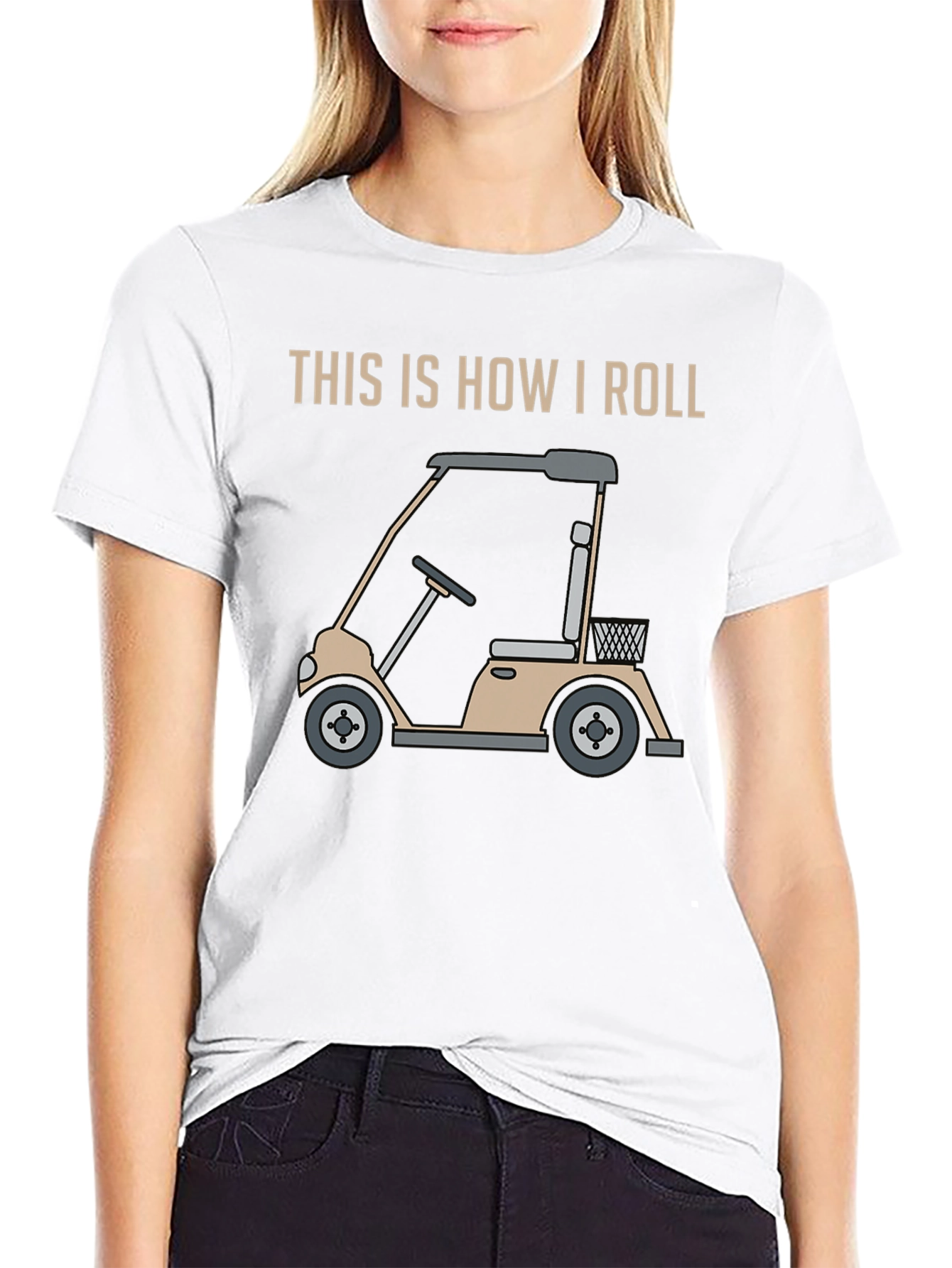 This Is How I Roll Golf Cart T-Shirt