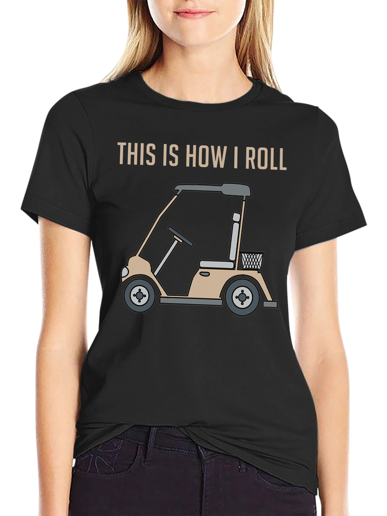This Is How I Roll Golf Cart T-Shirt