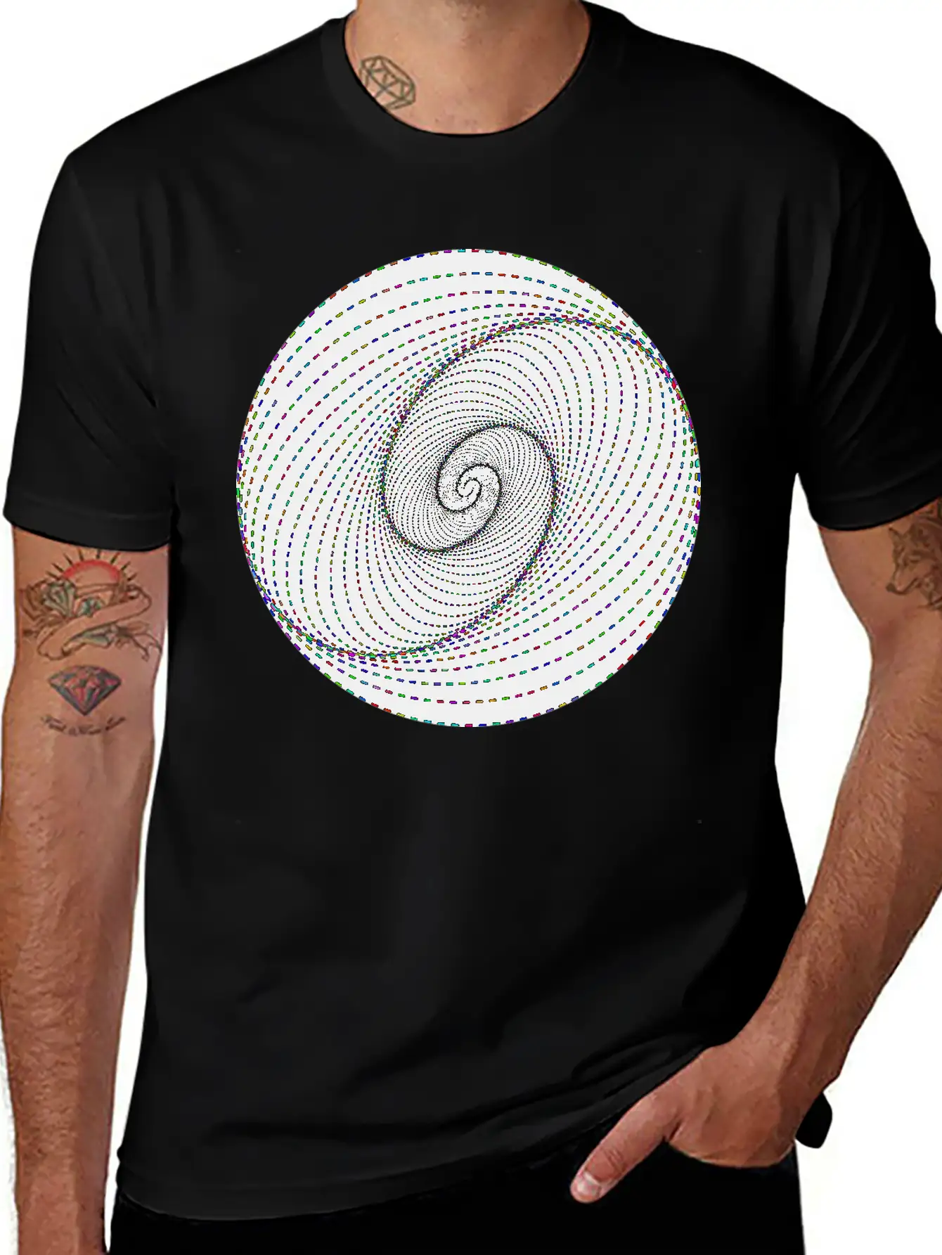 Galactic Gravitic Tensors Stylish Everyday T-Shirt – Unisex Basic Cotton Tee