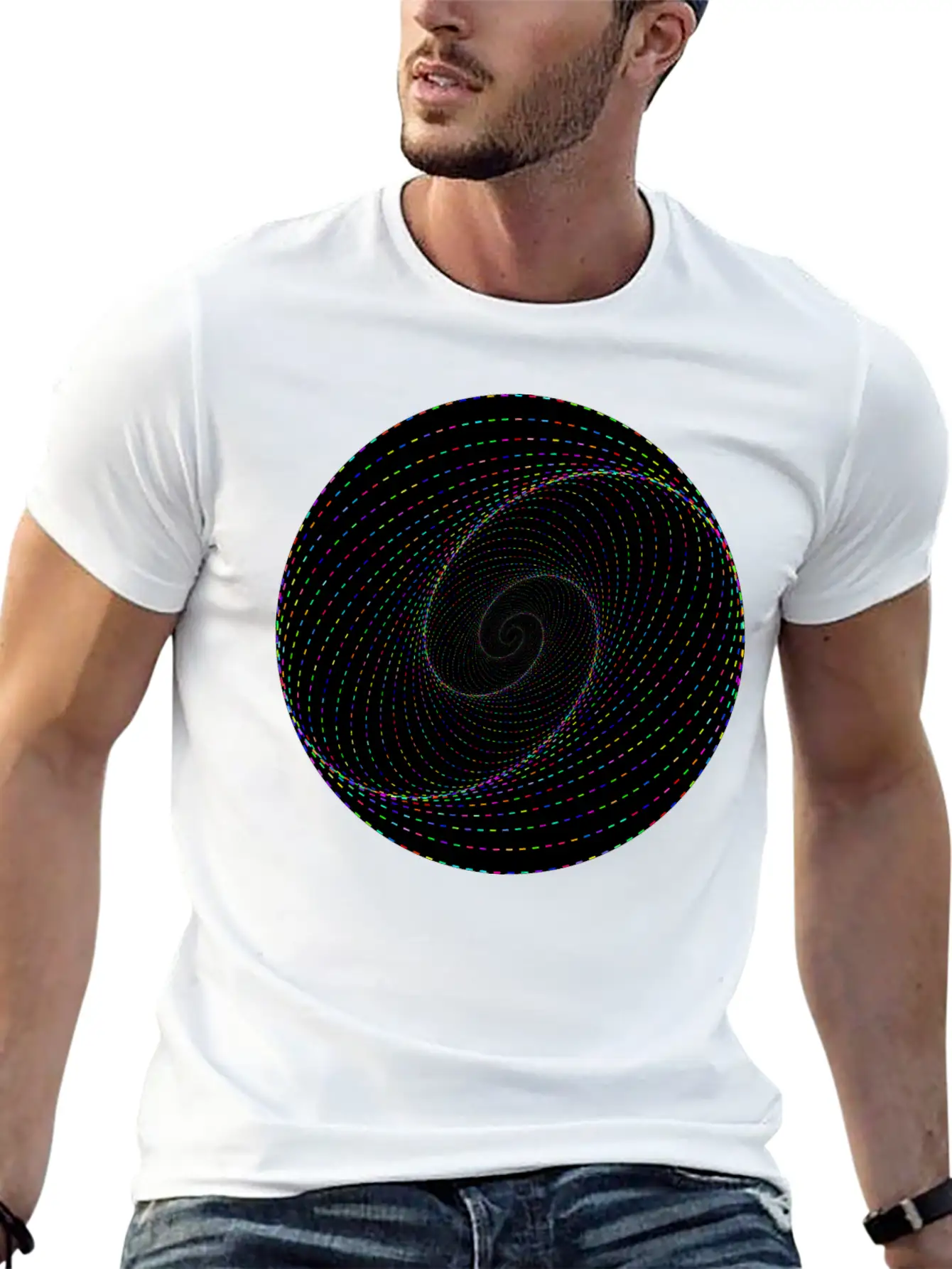Galactic Gravitic Tensors Stylish Everyday T-Shirt – Unisex Basic Cotton Tee