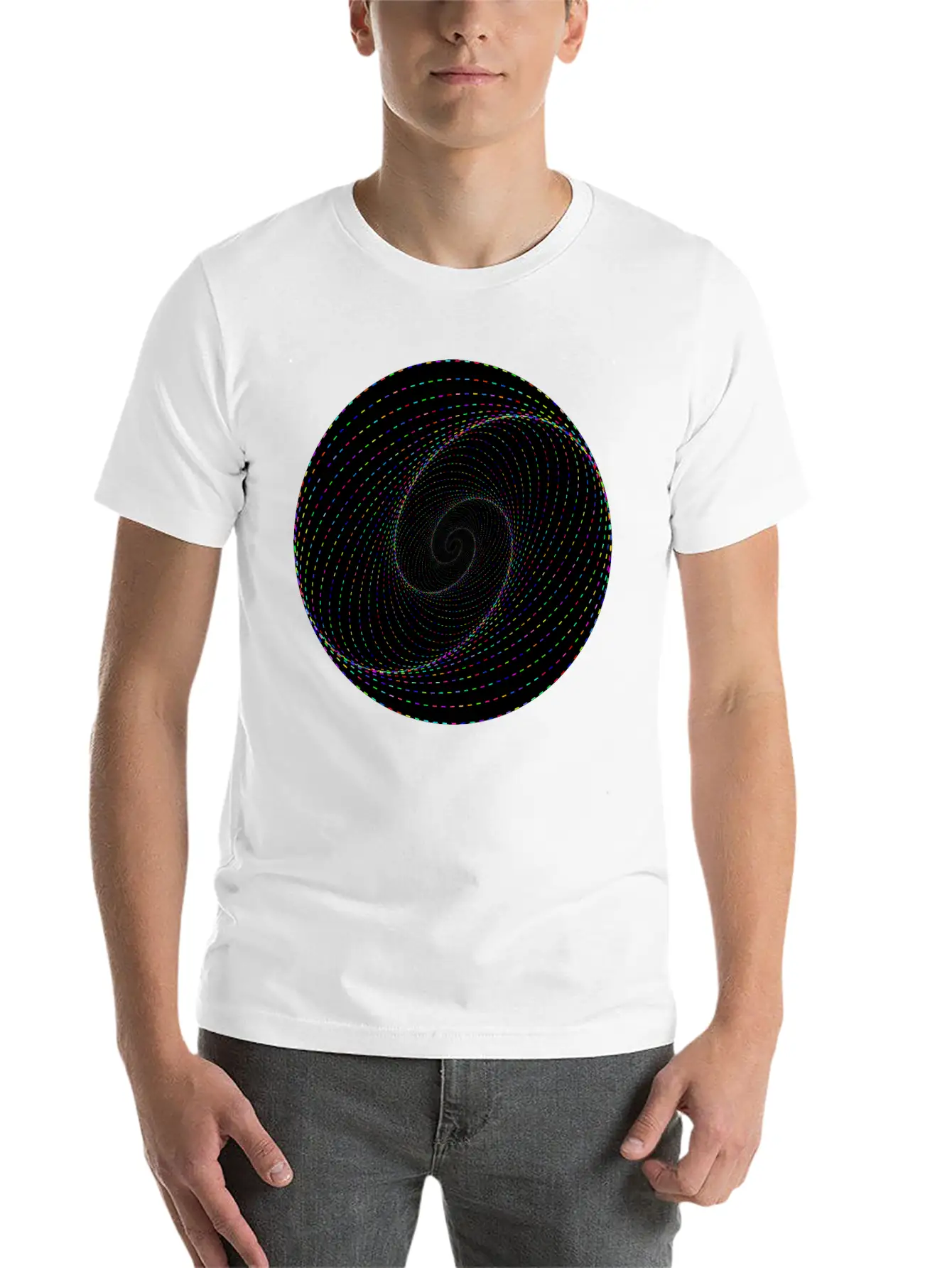 Galactic Gravitic Tensors Stylish Everyday T-Shirt – Unisex Basic Cotton Tee