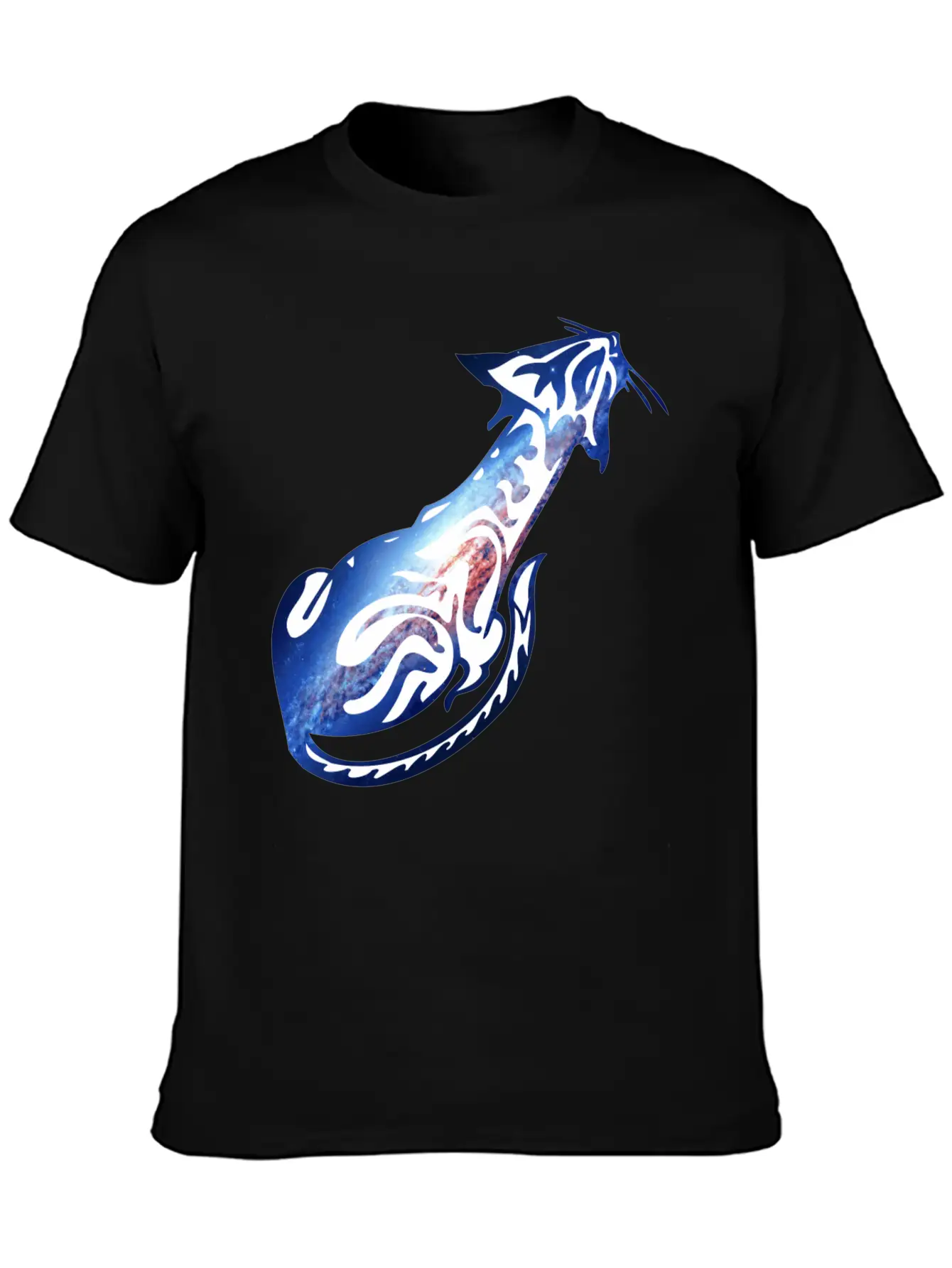 Galaxy_cat_25 Stylish Everyday T-Shirt – Unisex Basic Cotton Tee